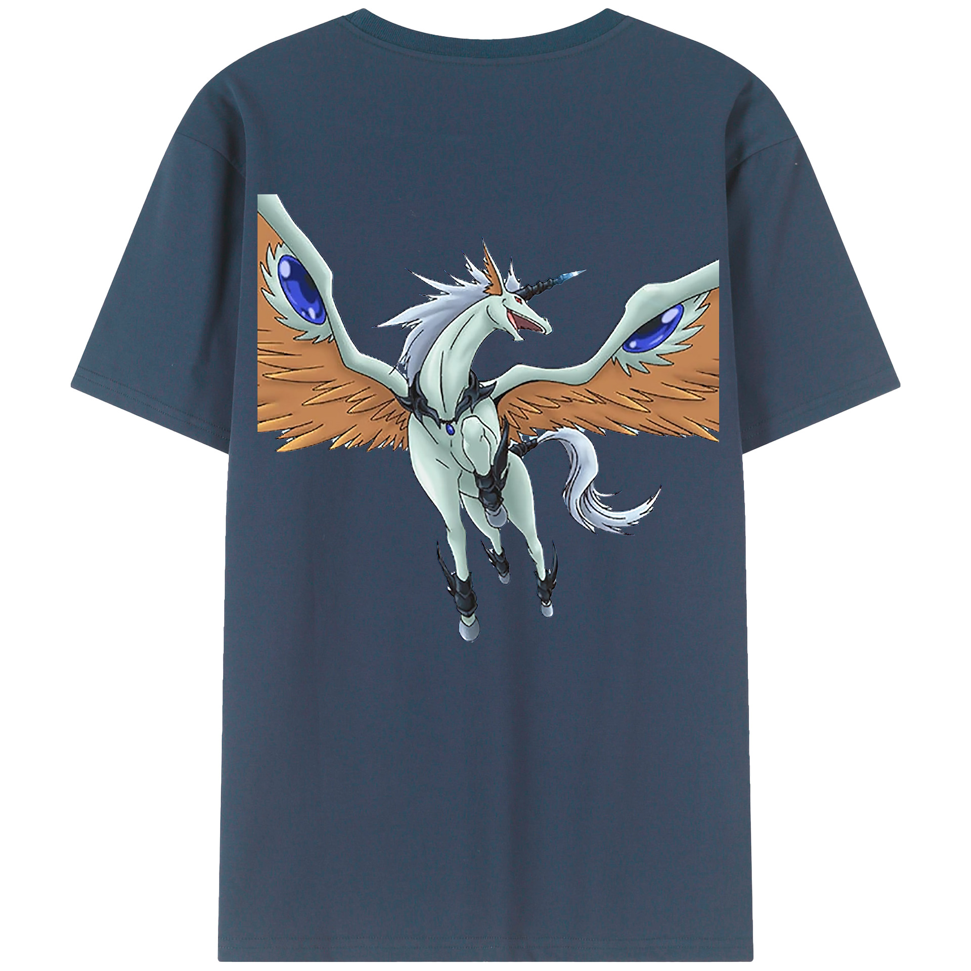 遊☆戯☆王 Yu-Gi-Oh! レディース半袖Tシャツ(バックプリント)