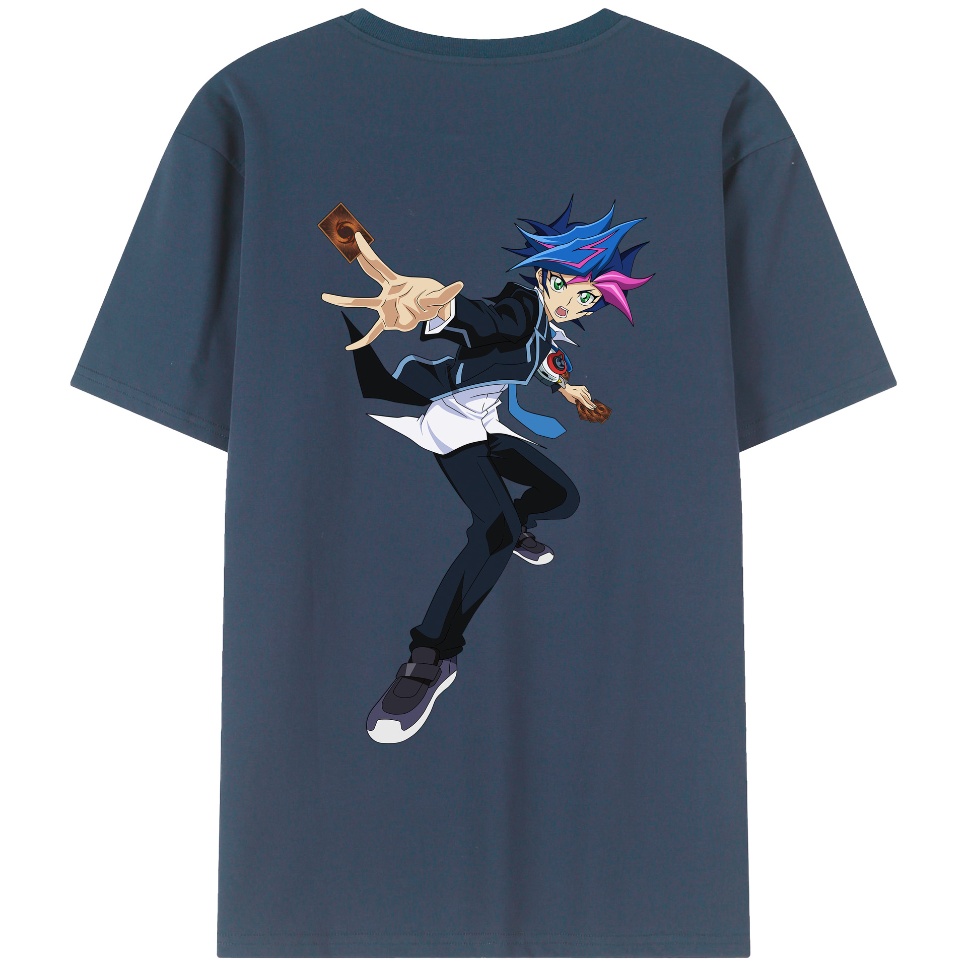 （画像用） 遊☆戯☆王 Yu-Gi-Oh! レディース半袖Tシャツ(バックプリント)