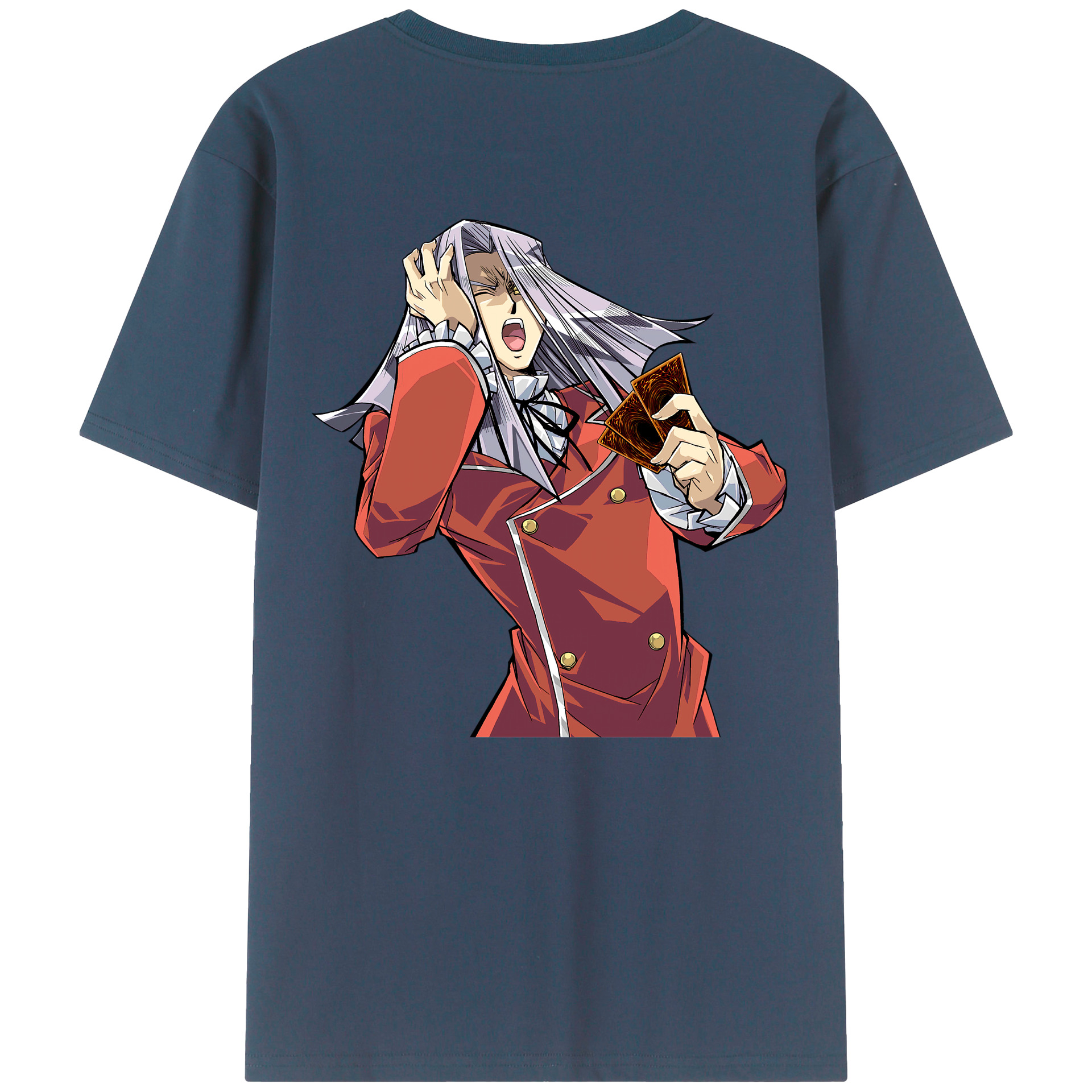 （画像用） 遊☆戯☆王 Yu-Gi-Oh! レディース半袖Tシャツ(バックプリント)