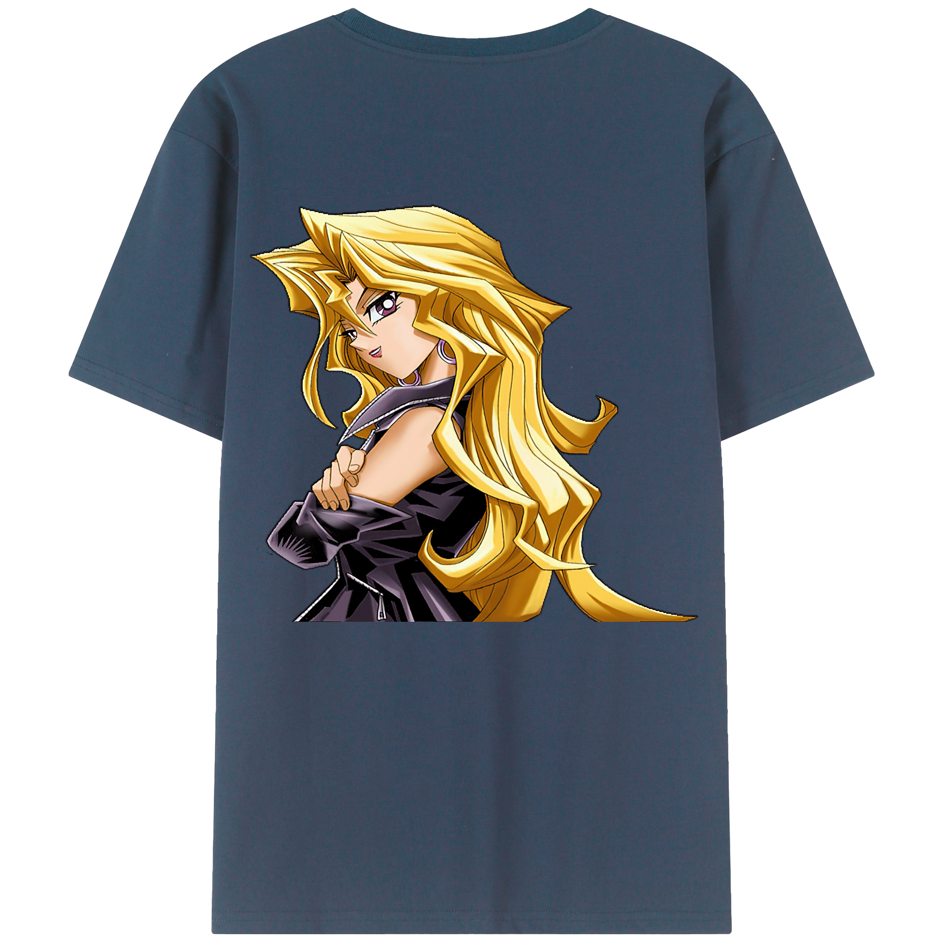 （画像用） 遊☆戯☆王 Yu-Gi-Oh! レディース半袖Tシャツ(バックプリント)