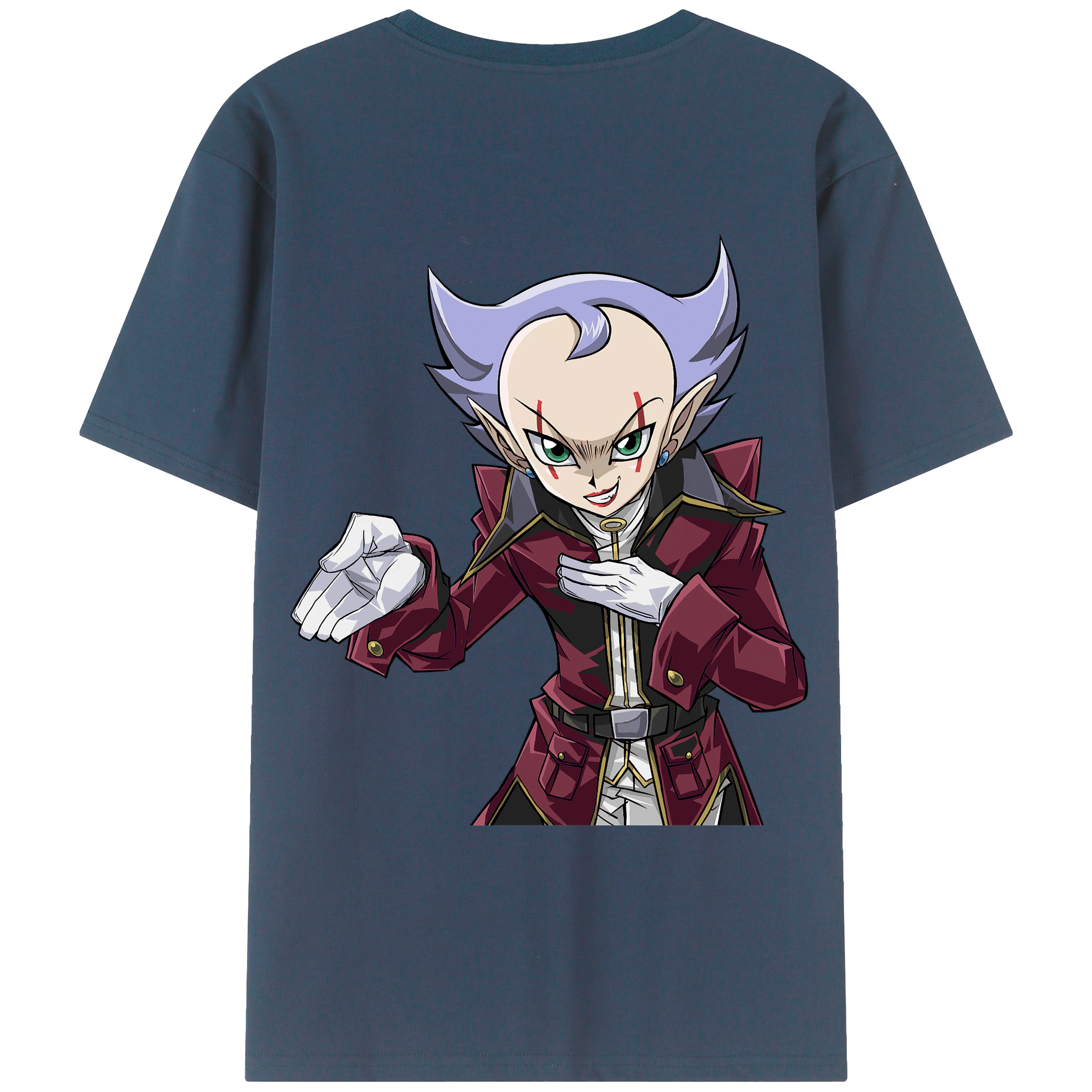 （画像用） 遊☆戯☆王 Yu-Gi-Oh! レディース半袖Tシャツ(バックプリント)