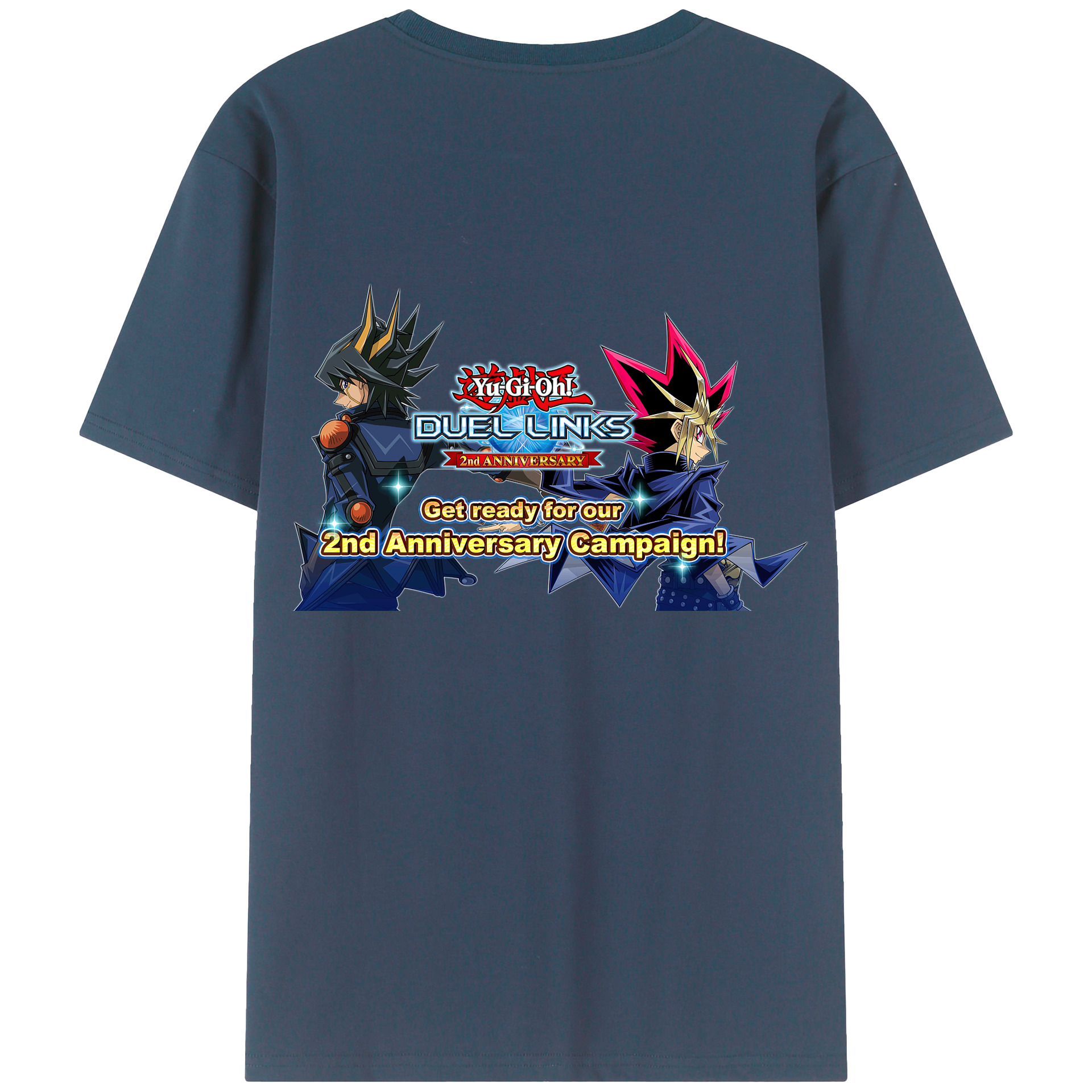 （画像用） 遊☆戯☆王 Yu-Gi-Oh! レディース半袖Tシャツ(バックプリント)