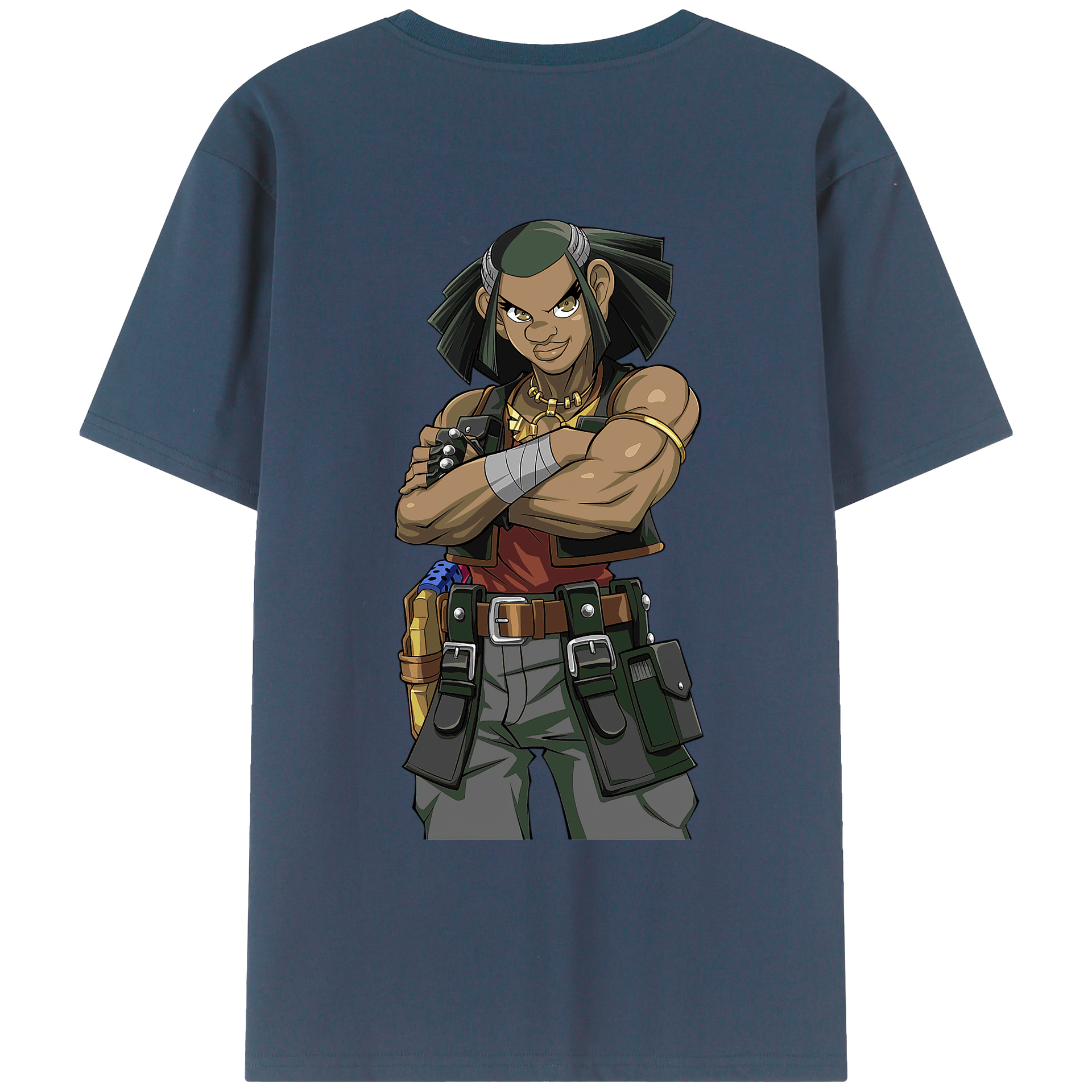 （画像用） 遊☆戯☆王 Yu-Gi-Oh! レディース半袖Tシャツ(バックプリント)