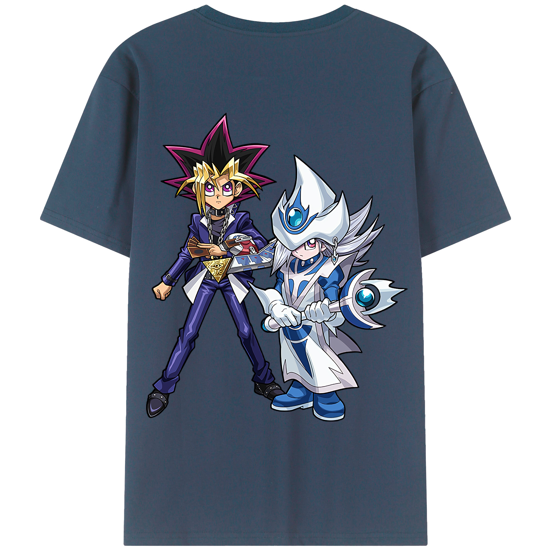（画像用） 遊☆戯☆王 Yu-Gi-Oh! レディース半袖Tシャツ(バックプリント)