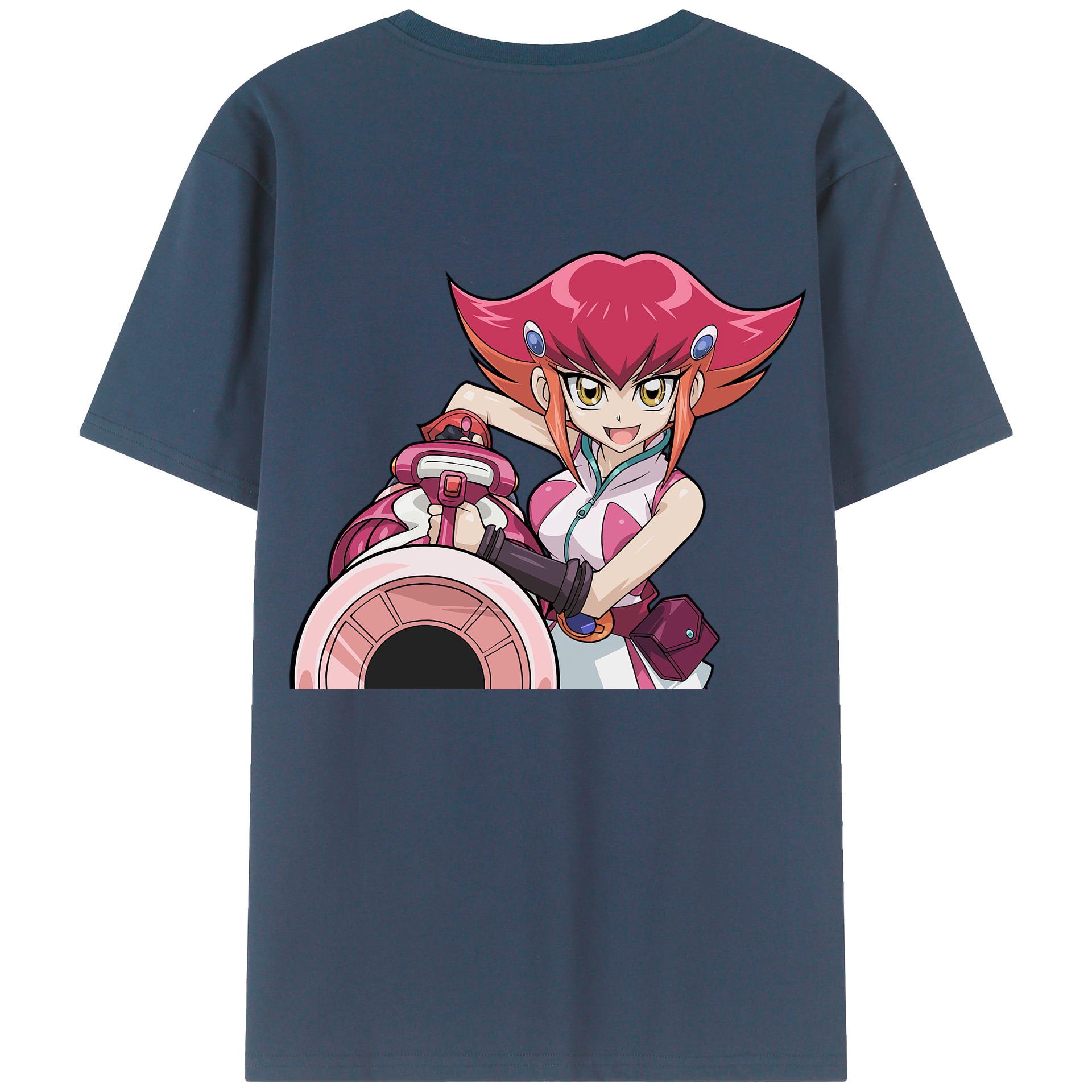 遊☆戯☆王 Yu-Gi-Oh! レディース半袖Tシャツ(バックプリント)