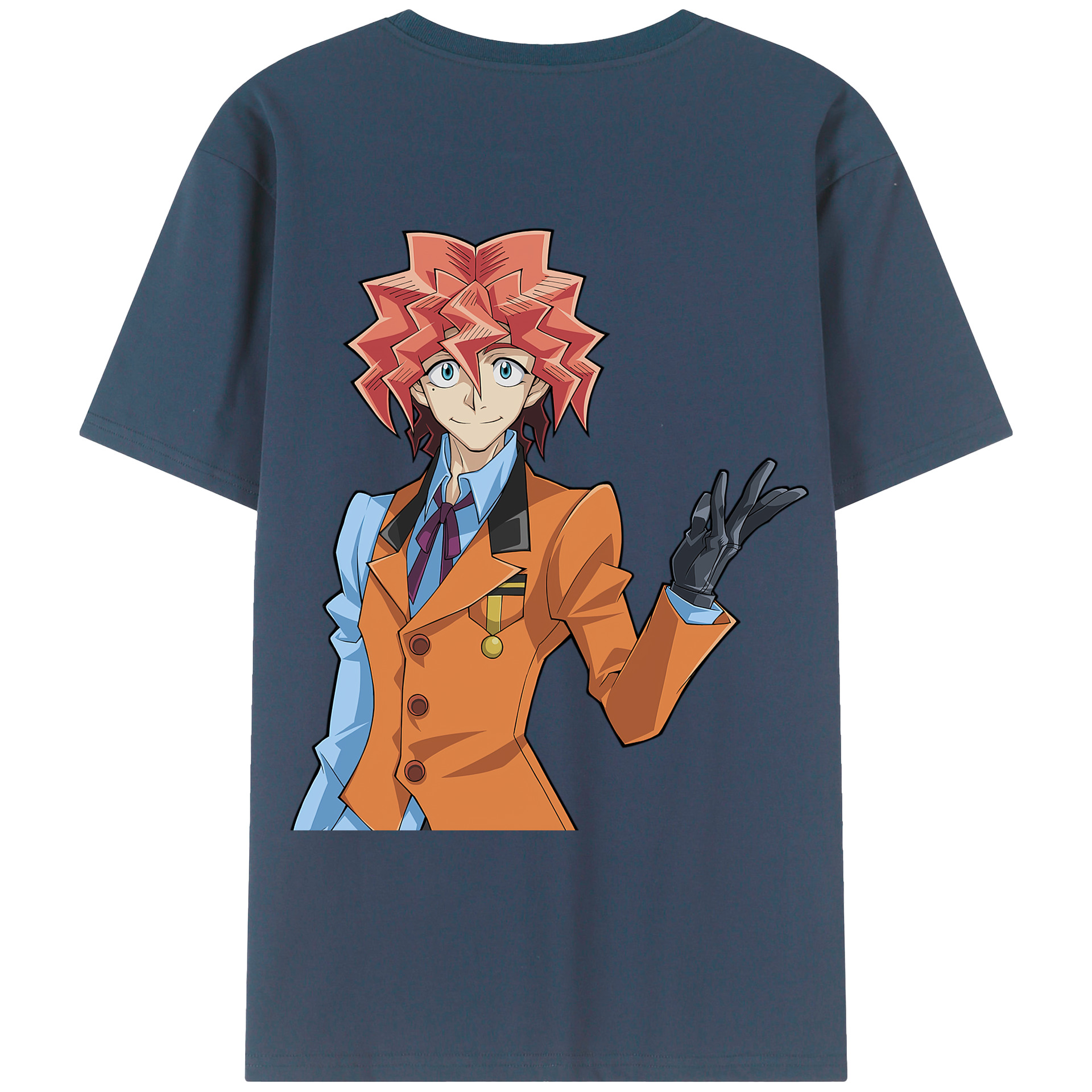 遊☆戯☆王 Yu-Gi-Oh! レディース半袖Tシャツ(バックプリント)