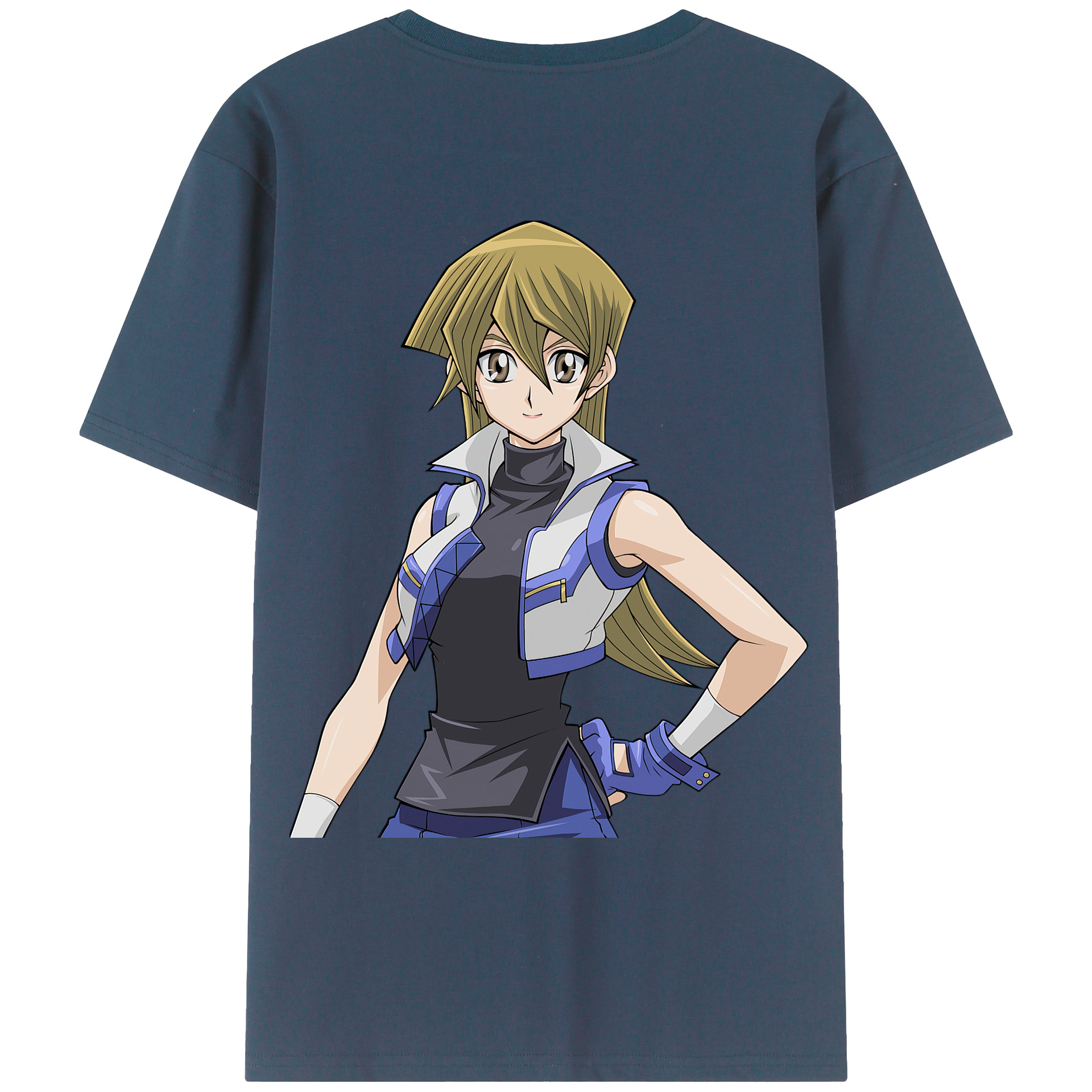 （画像用） 遊☆戯☆王 Yu-Gi-Oh! レディース半袖Tシャツ(バックプリント)