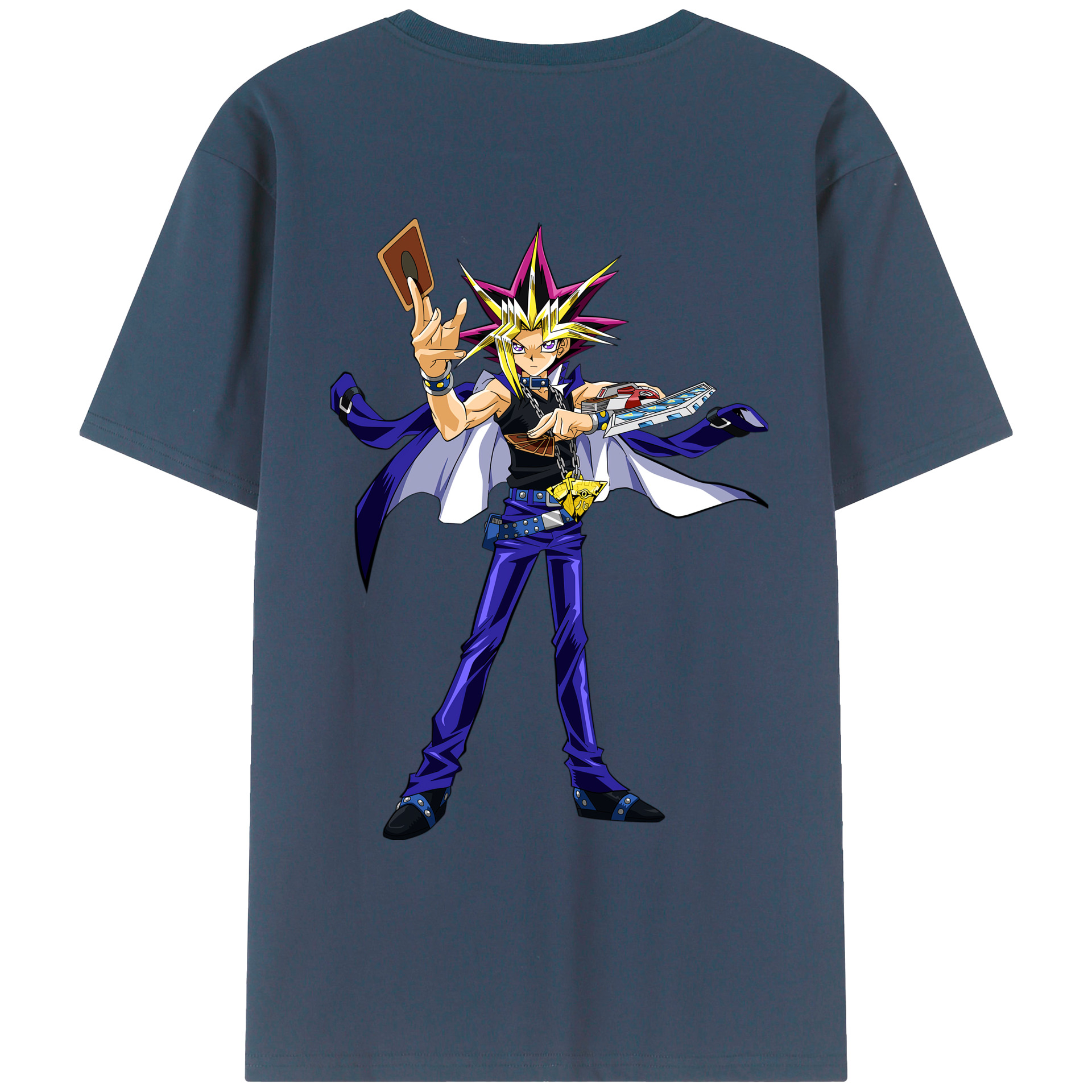 （画像用） 遊☆戯☆王 Yu-Gi-Oh! レディース半袖Tシャツ(バックプリント)