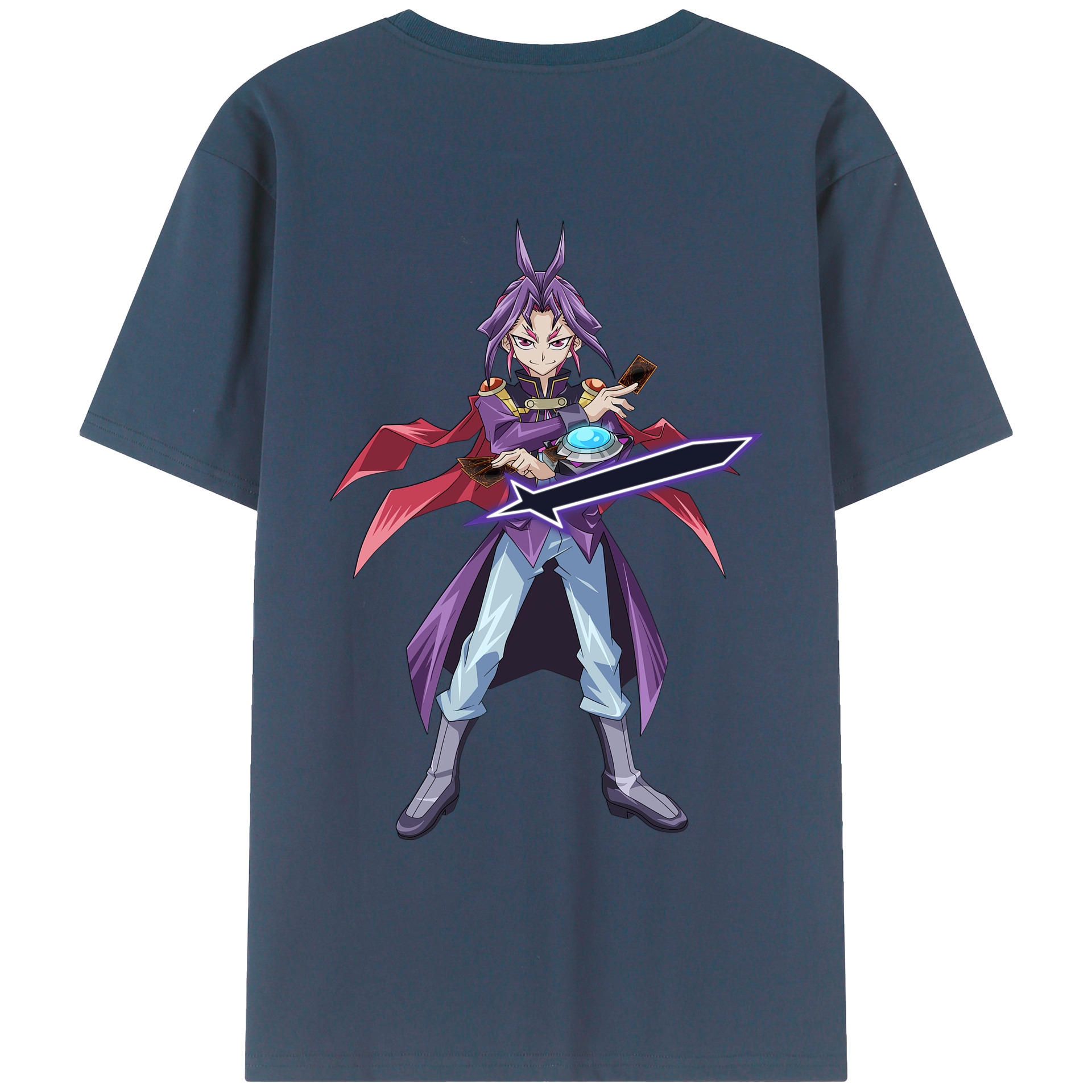 （画像用） 遊☆戯☆王 Yu-Gi-Oh! レディース半袖Tシャツ(バックプリント)