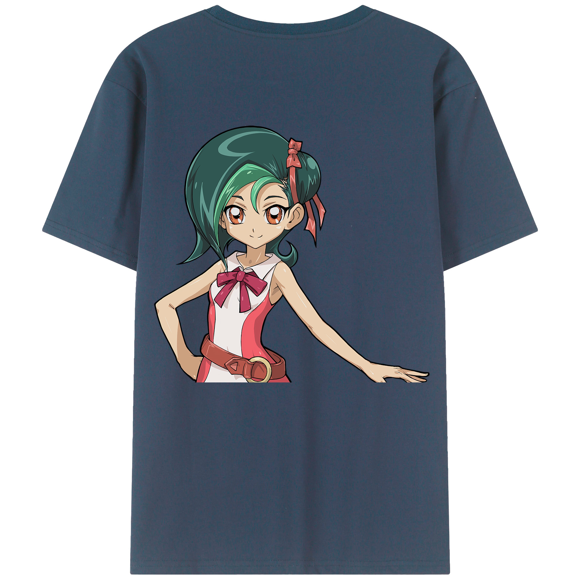 （画像用） 遊☆戯☆王 Yu-Gi-Oh! レディース半袖Tシャツ(バックプリント)
