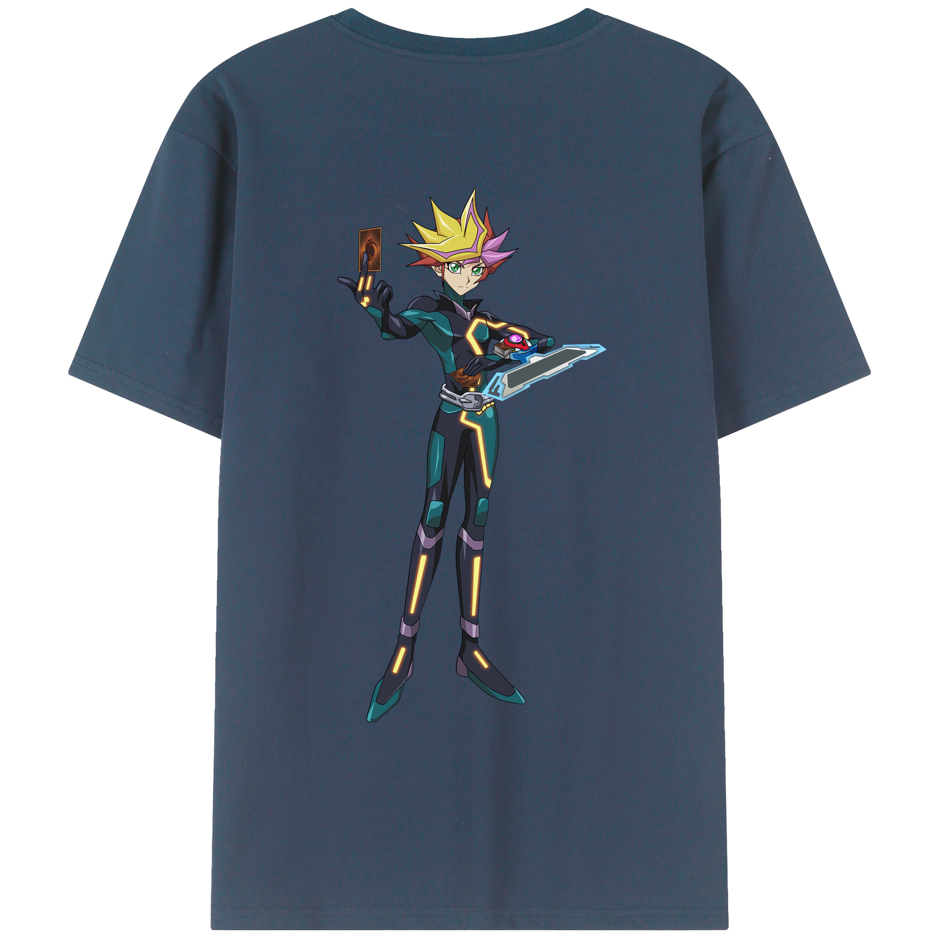 （画像用） 遊☆戯☆王 Yu-Gi-Oh! レディース半袖Tシャツ(バックプリント)