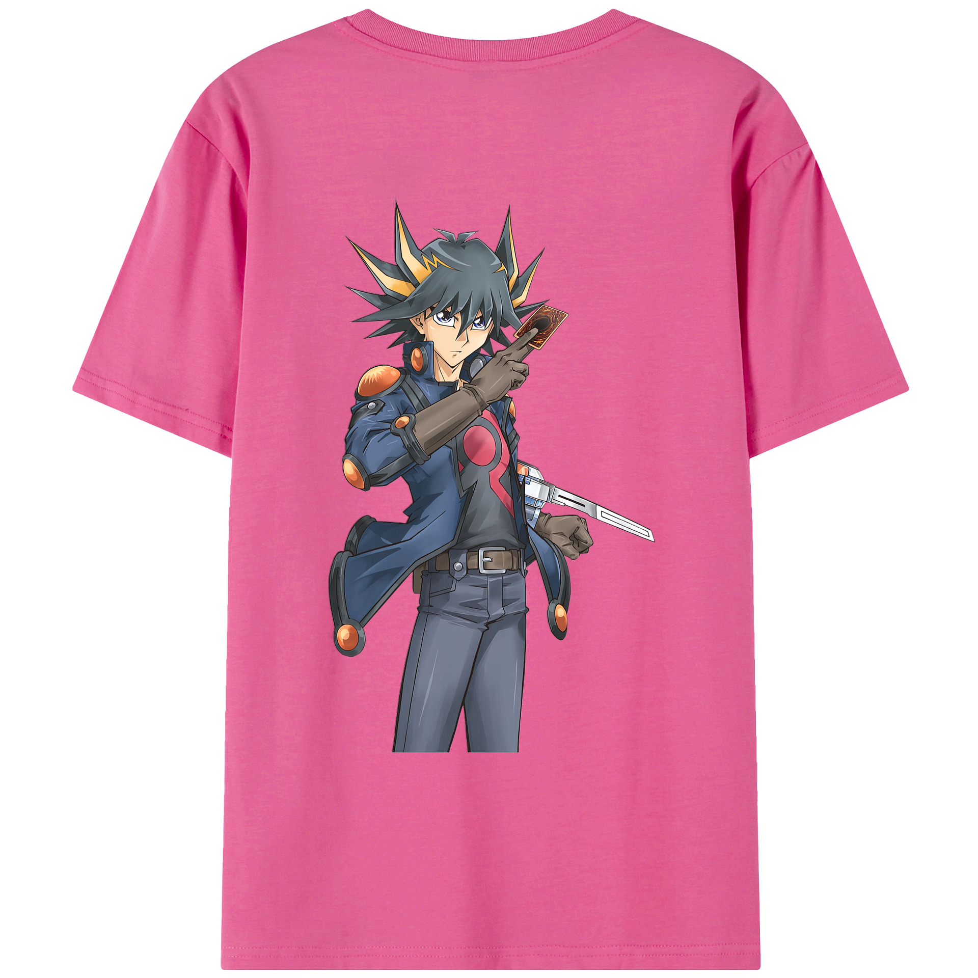 （画像用） 遊☆戯☆王 Yu-Gi-Oh! レディース半袖Tシャツ(バックプリント)