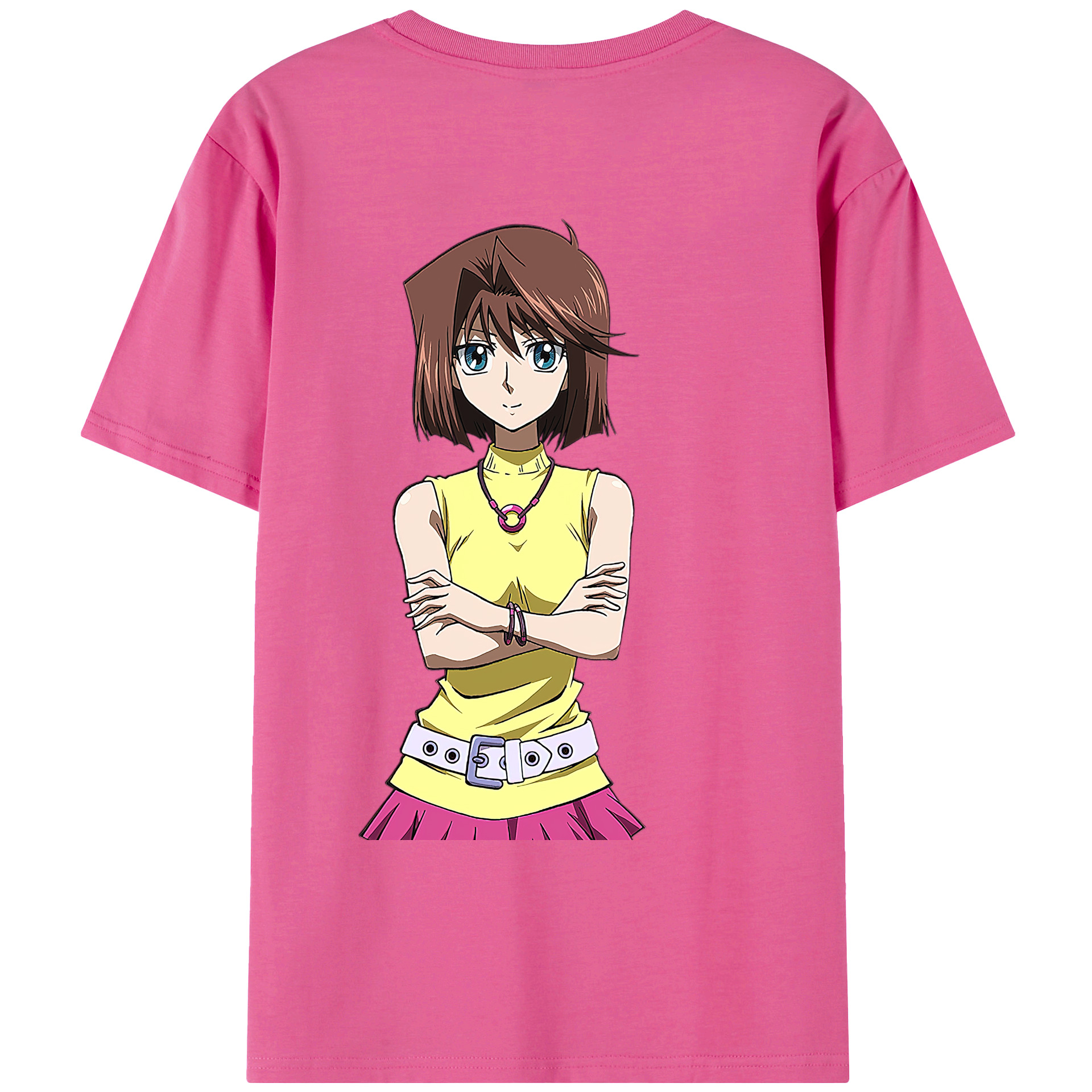 遊☆戯☆王 Yu-Gi-Oh! レディース半袖Tシャツ(バックプリント)