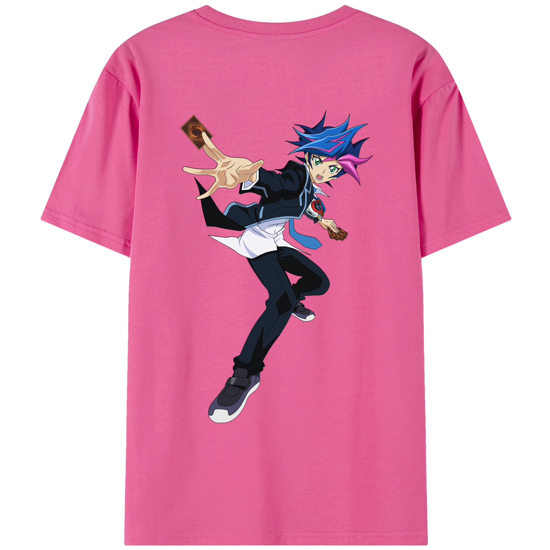（画像用） 遊☆戯☆王 Yu-Gi-Oh! レディース半袖Tシャツ(バックプリント)