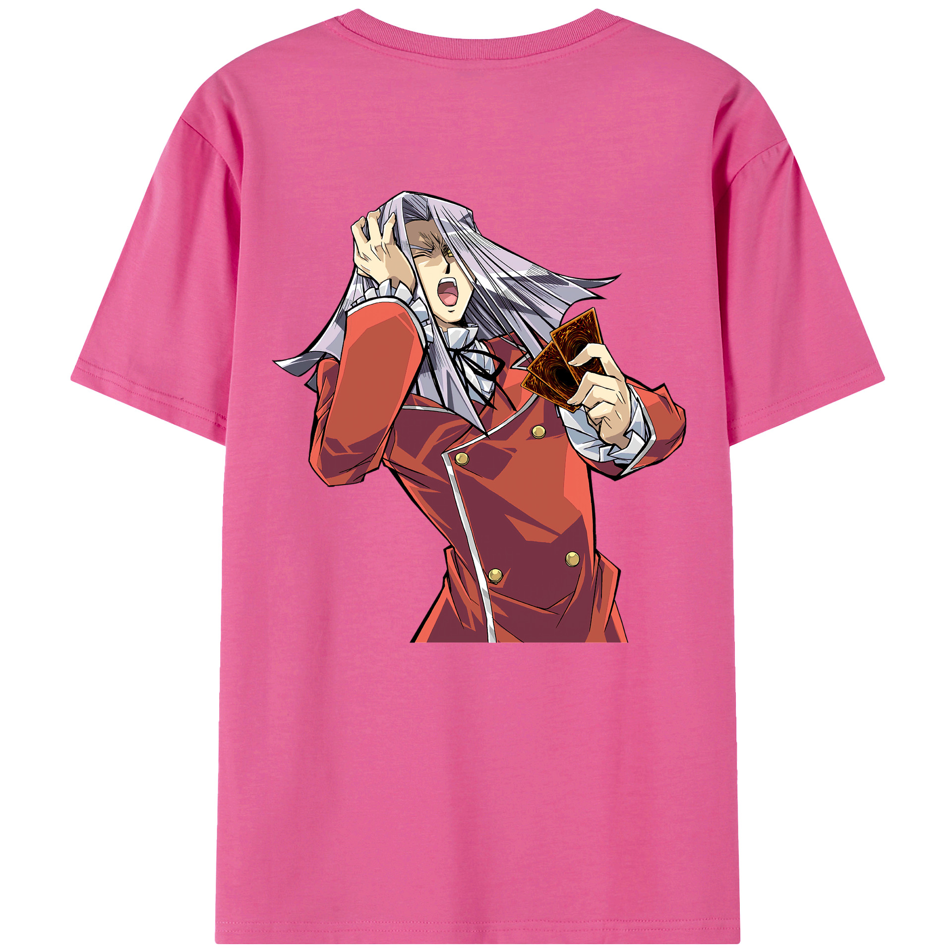 （画像用） 遊☆戯☆王 Yu-Gi-Oh! レディース半袖Tシャツ(バックプリント)