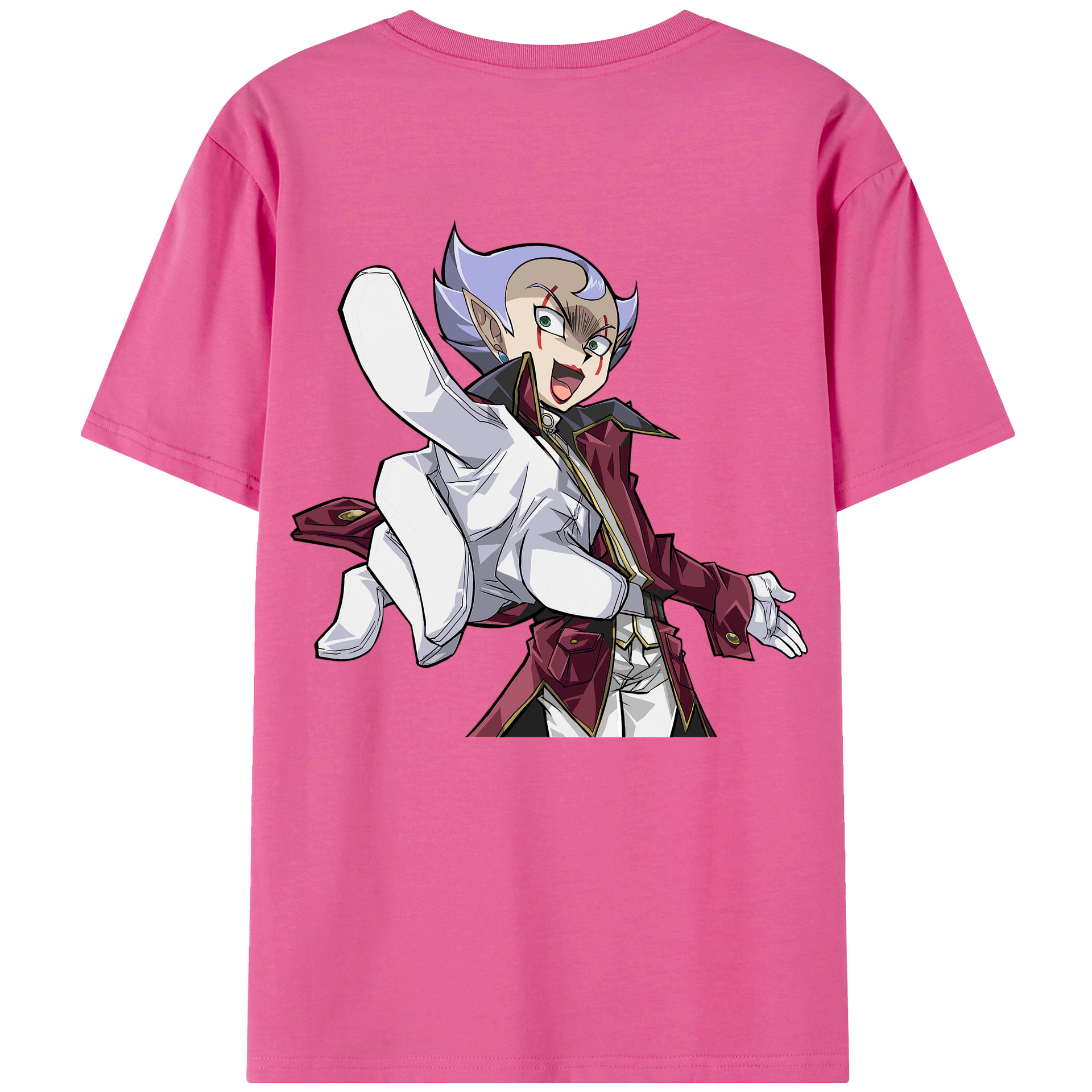 （画像用） 遊☆戯☆王 Yu-Gi-Oh! レディース半袖Tシャツ(バックプリント)