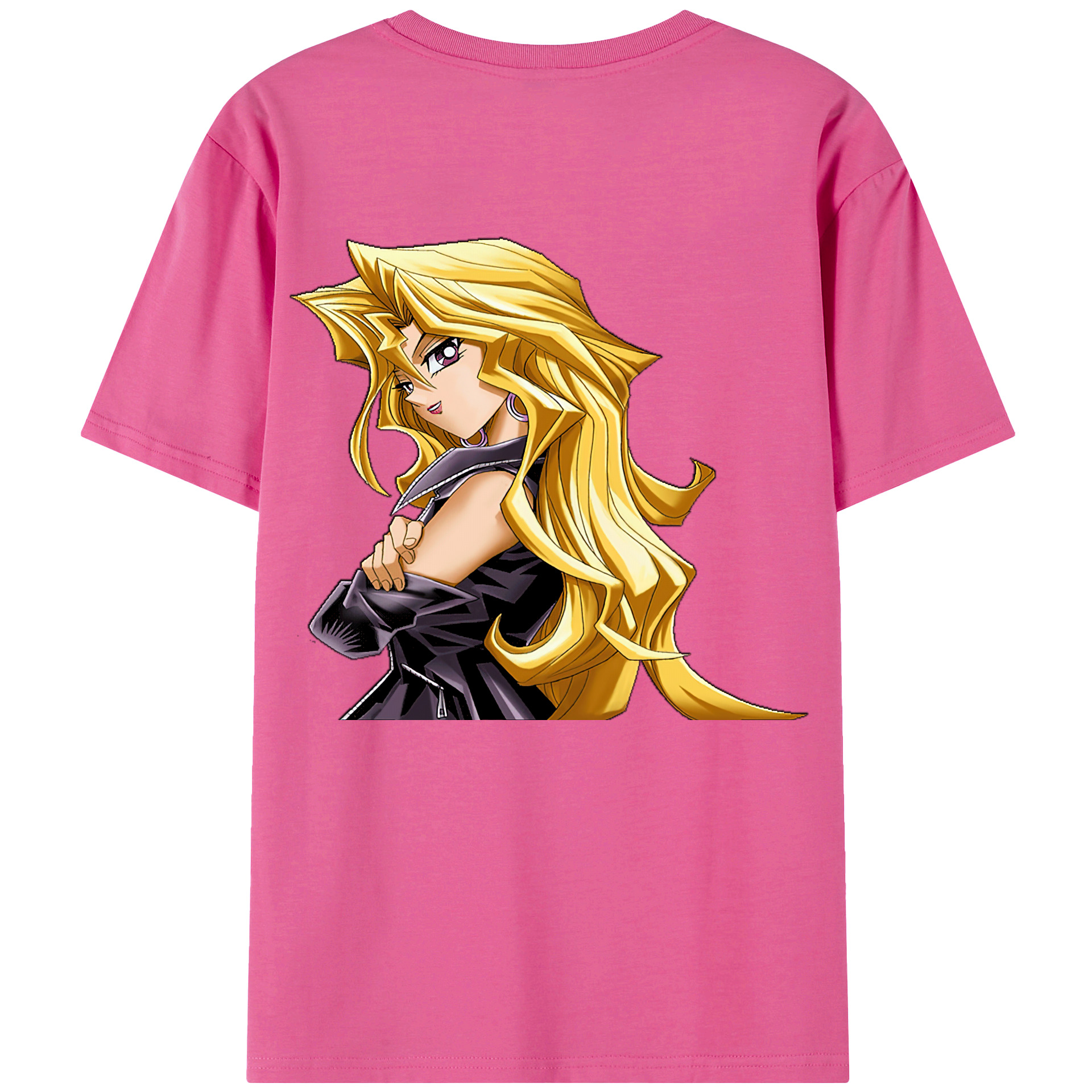 （画像用） 遊☆戯☆王 Yu-Gi-Oh! レディース半袖Tシャツ(バックプリント)