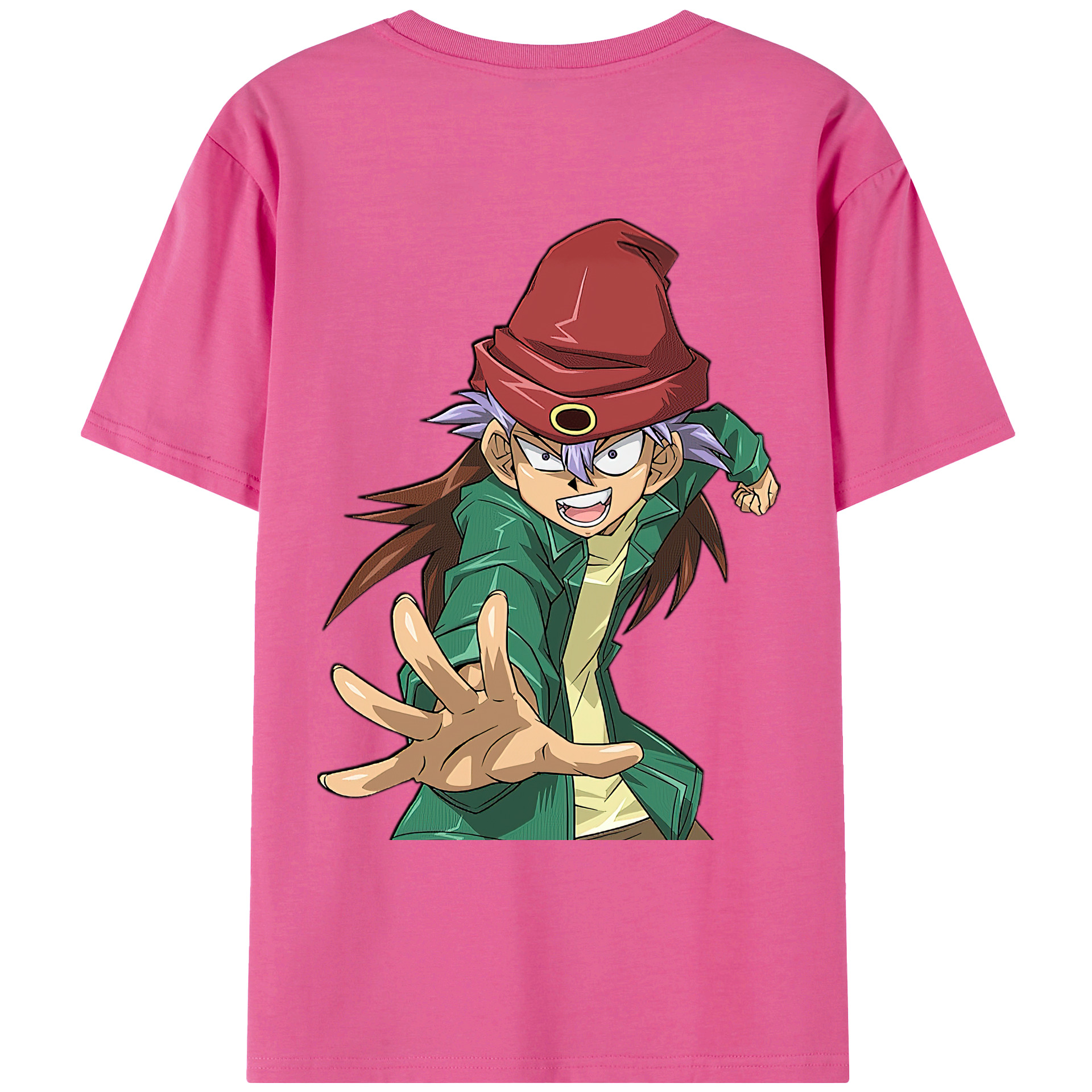 （画像用） 遊☆戯☆王 Yu-Gi-Oh! レディース半袖Tシャツ(バックプリント)