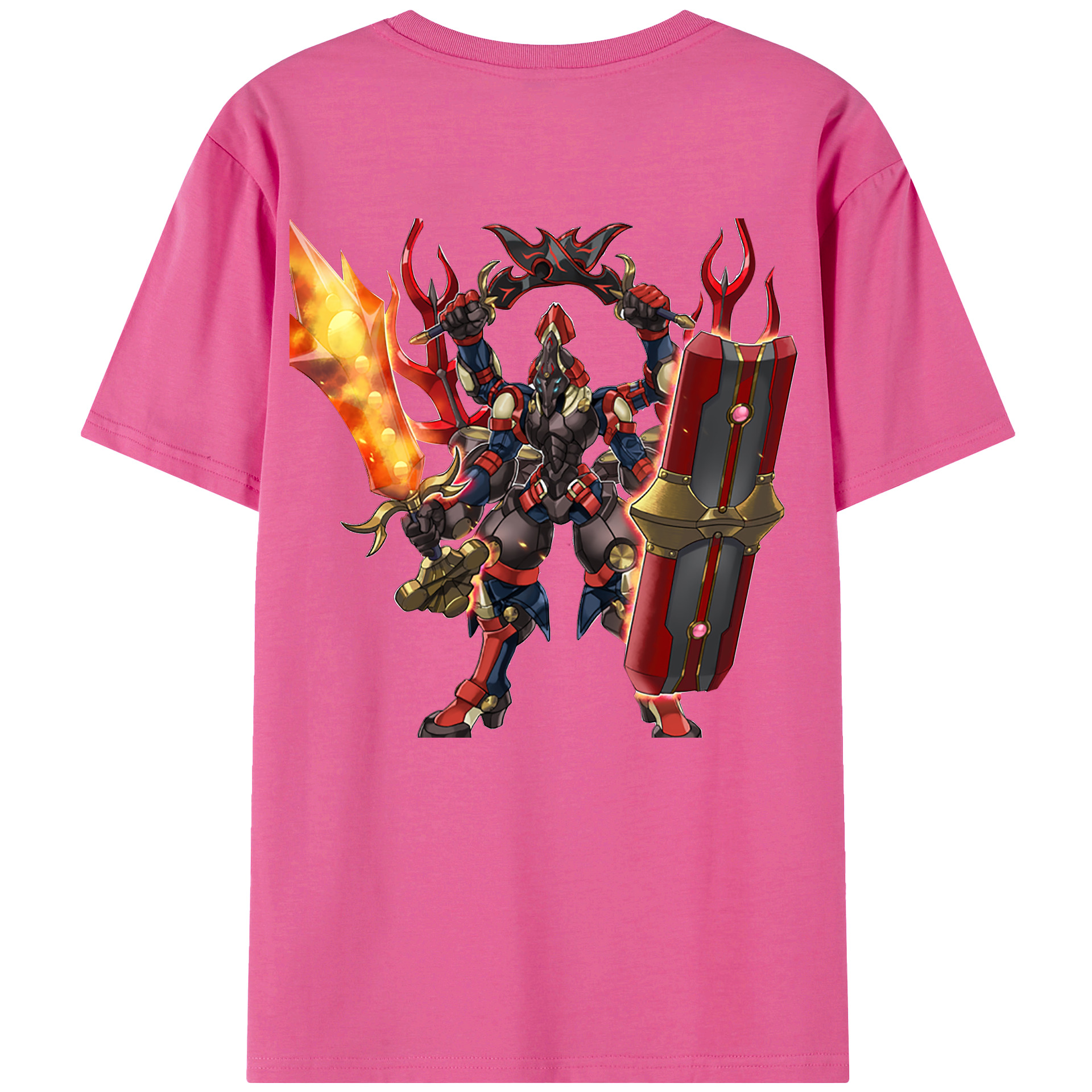 （画像用） 遊☆戯☆王 Yu-Gi-Oh! レディース半袖Tシャツ(バックプリント)