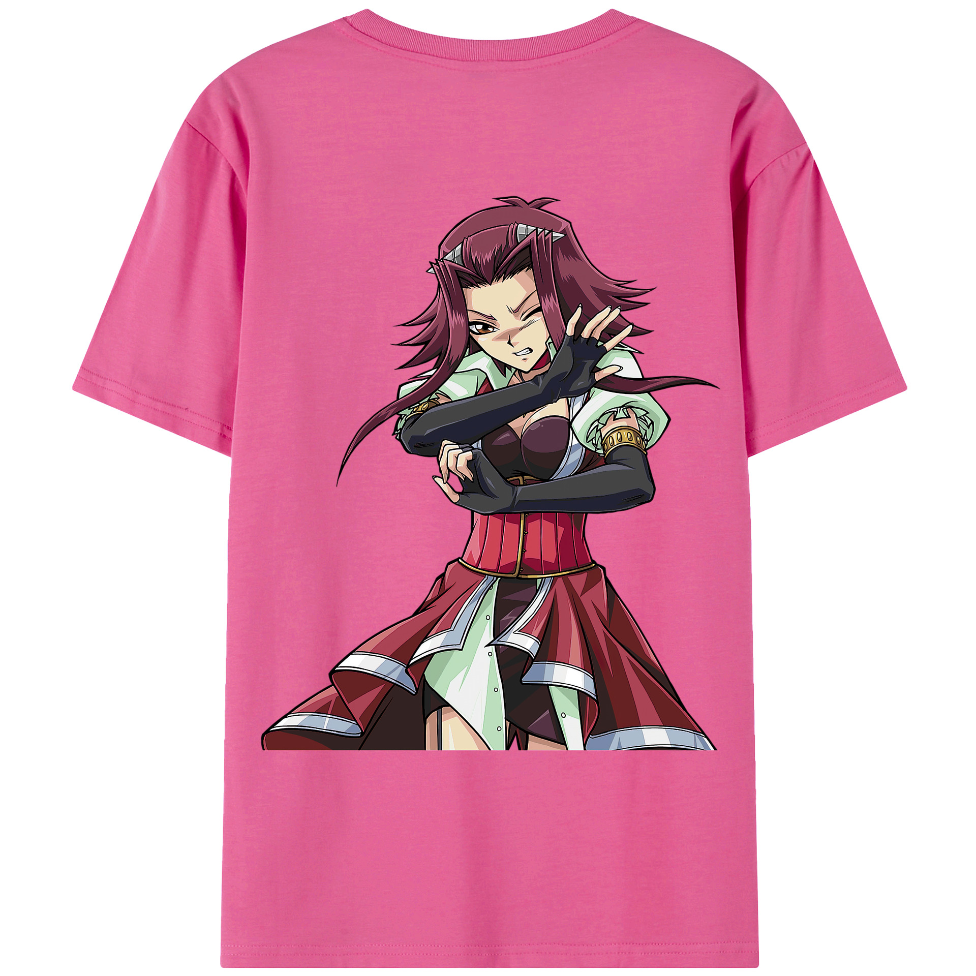 （画像用） 遊☆戯☆王 Yu-Gi-Oh! レディース半袖Tシャツ(バックプリント)