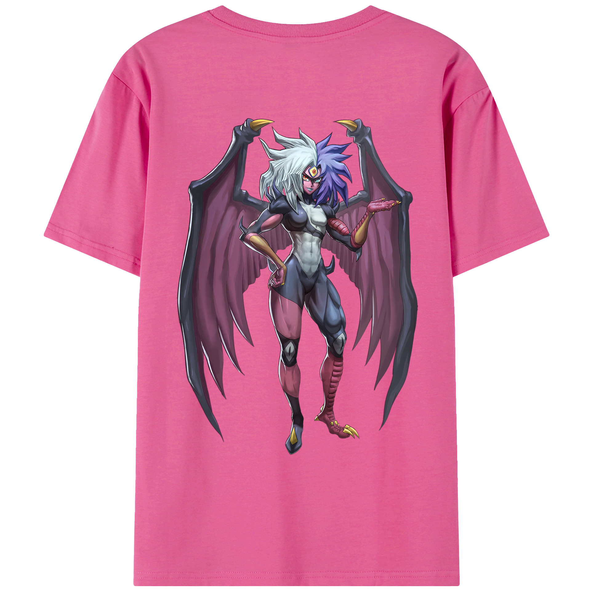 （画像用） 遊☆戯☆王 Yu-Gi-Oh! レディース半袖Tシャツ(バックプリント)