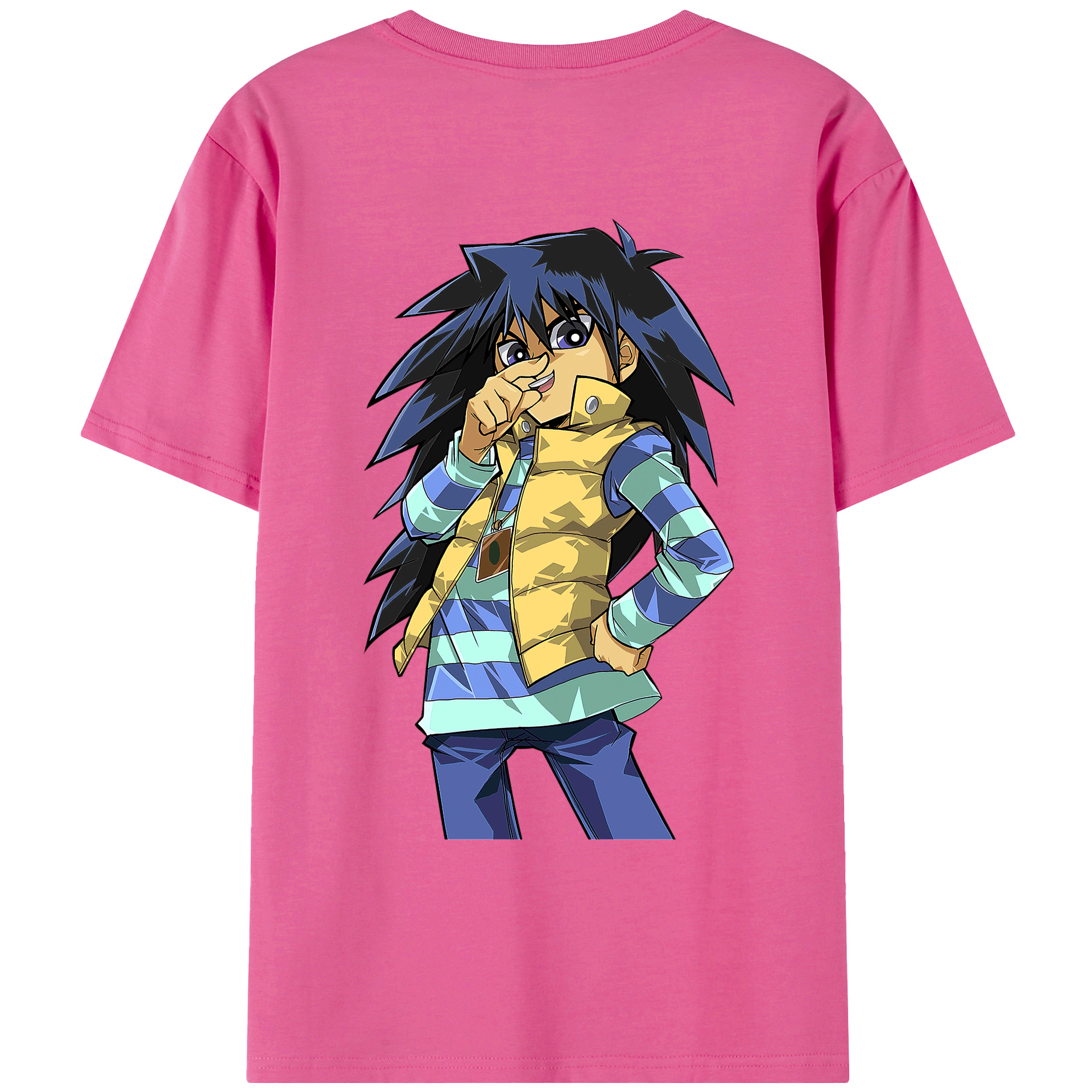 （画像用） 遊☆戯☆王 Yu-Gi-Oh! レディース半袖Tシャツ(バックプリント)
