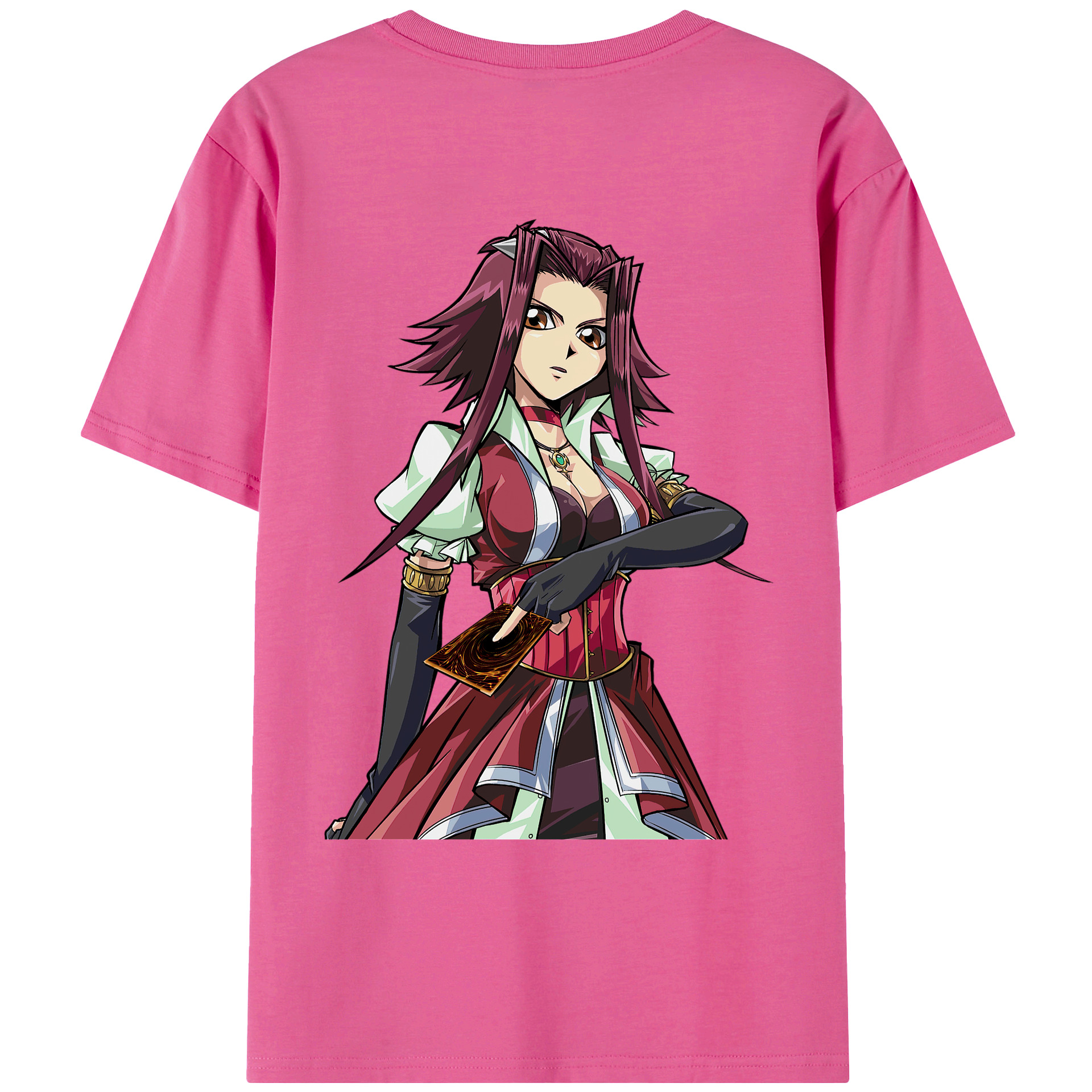 （画像用） 遊☆戯☆王 Yu-Gi-Oh! レディース半袖Tシャツ(バックプリント)
