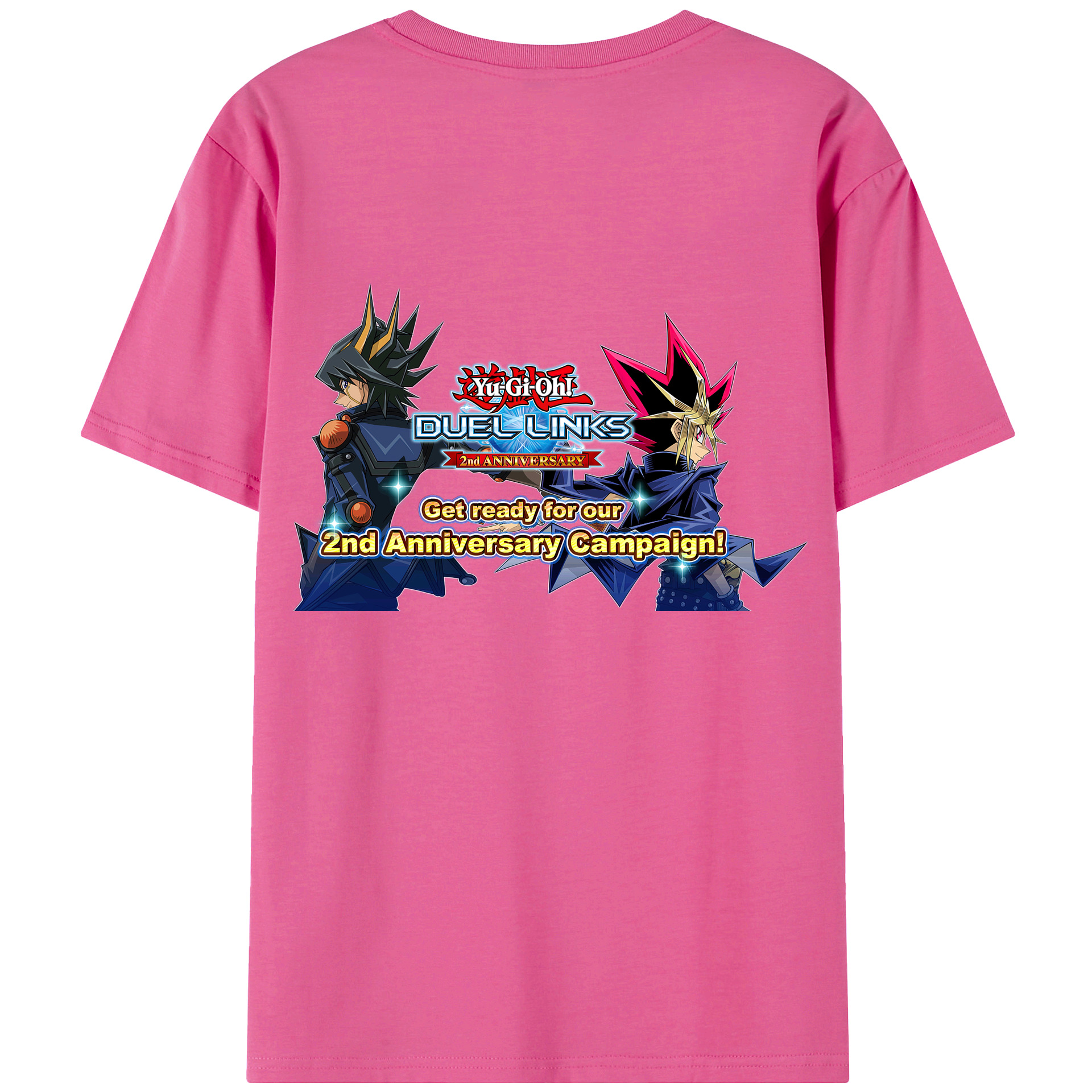 （画像用） 遊☆戯☆王 Yu-Gi-Oh! レディース半袖Tシャツ(バックプリント)