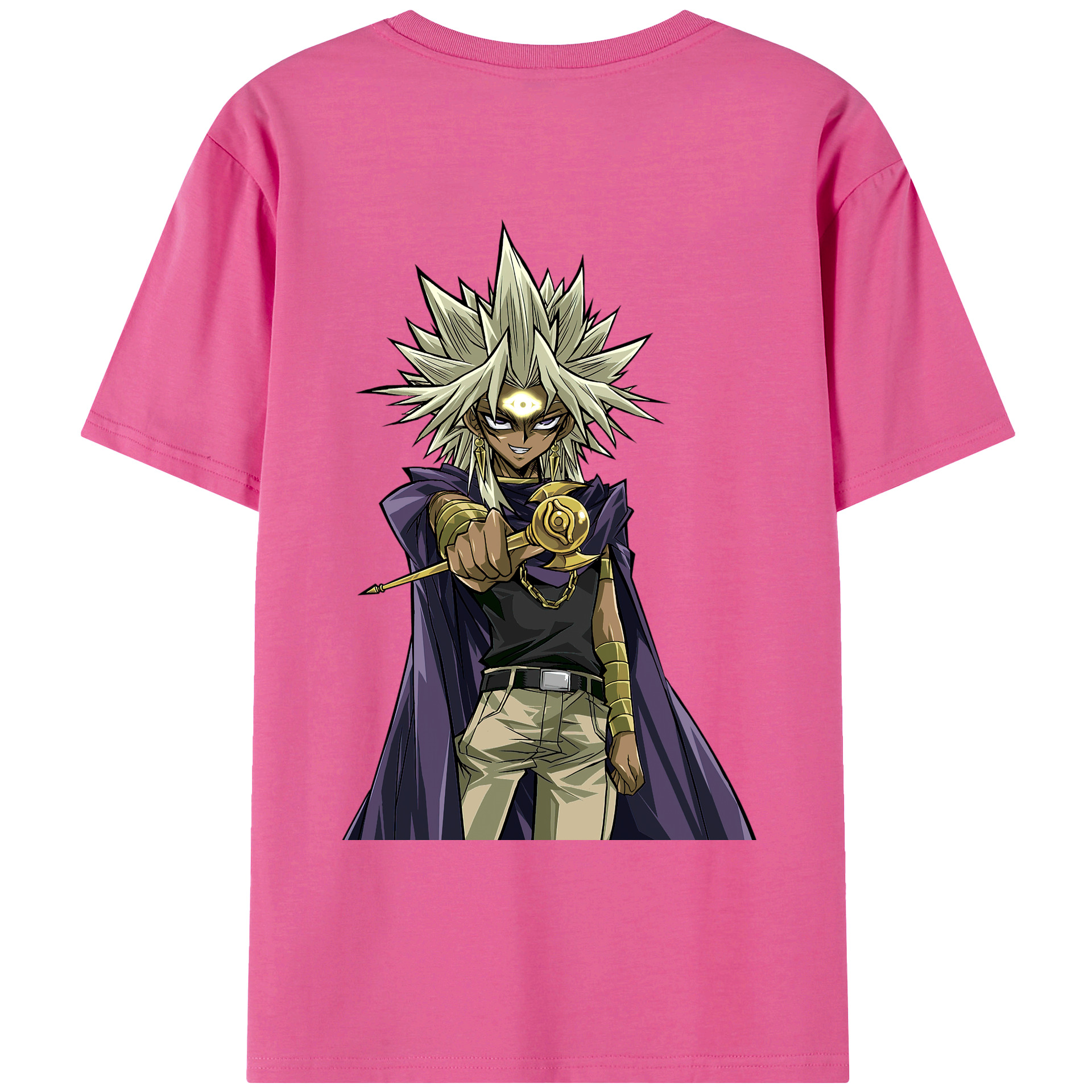 （画像用） 遊☆戯☆王 Yu-Gi-Oh! レディース半袖Tシャツ(バックプリント)