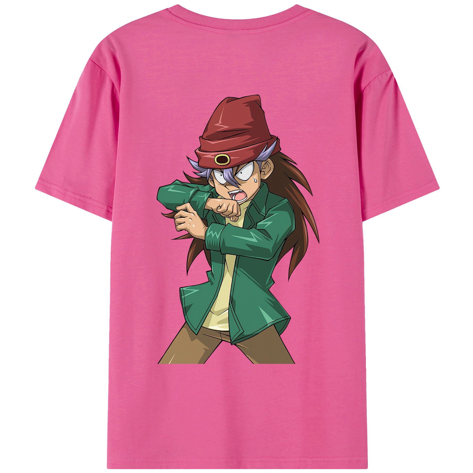 （画像用） 遊☆戯☆王 Yu-Gi-Oh! レディース半袖Tシャツ(バックプリント)