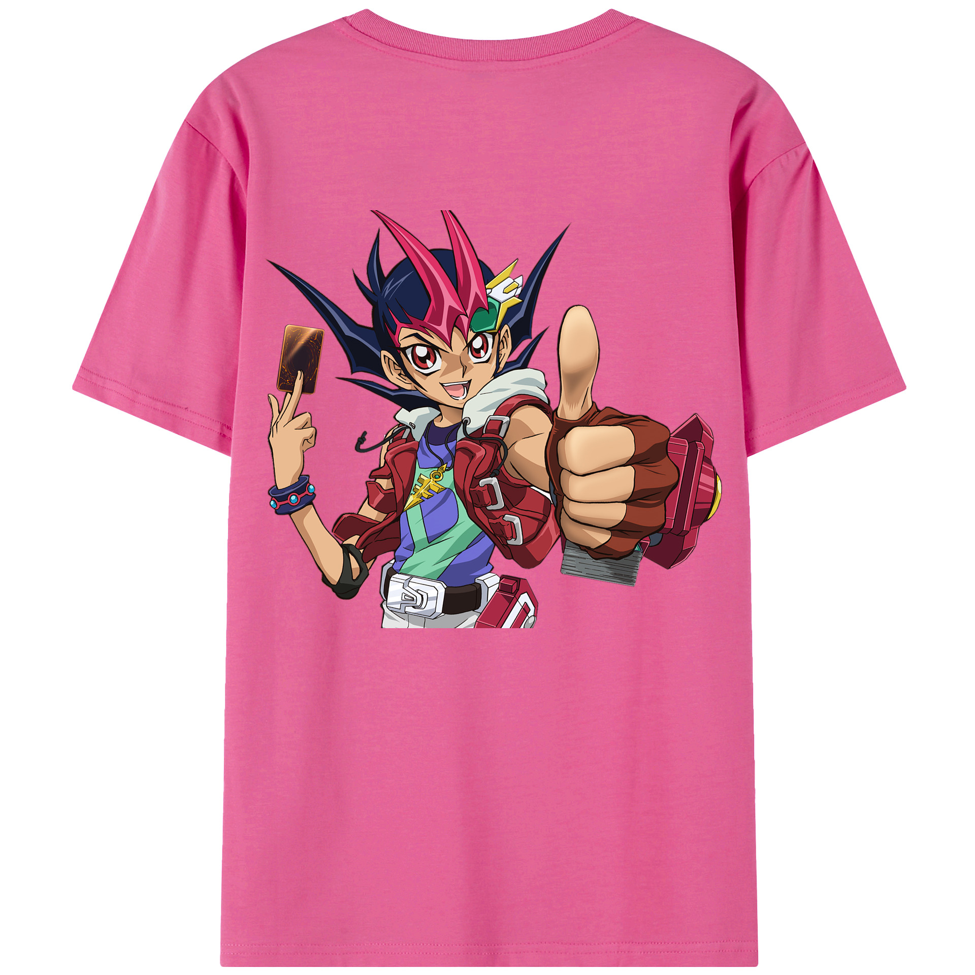 （画像用） 遊☆戯☆王 Yu-Gi-Oh! レディース半袖Tシャツ(バックプリント)
