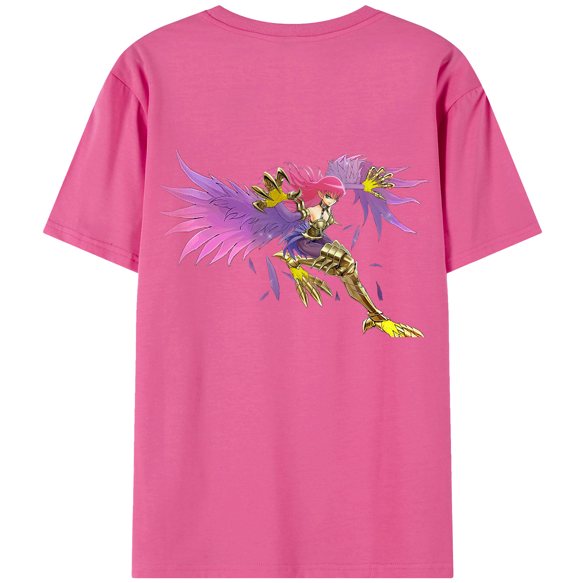 （画像用） 遊☆戯☆王 Yu-Gi-Oh! レディース半袖Tシャツ(バックプリント)