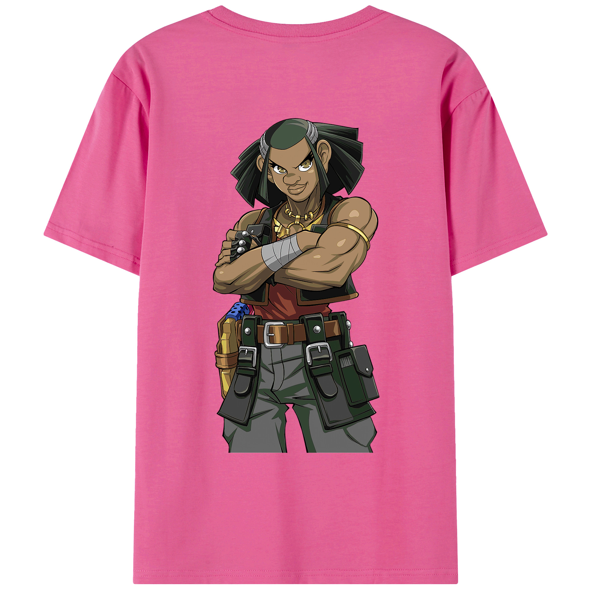 （画像用） 遊☆戯☆王 Yu-Gi-Oh! レディース半袖Tシャツ(バックプリント)