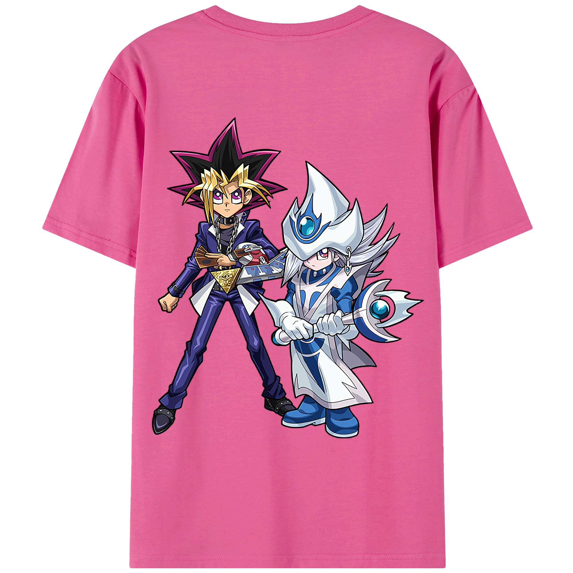 （画像用） 遊☆戯☆王 Yu-Gi-Oh! レディース半袖Tシャツ(バックプリント)