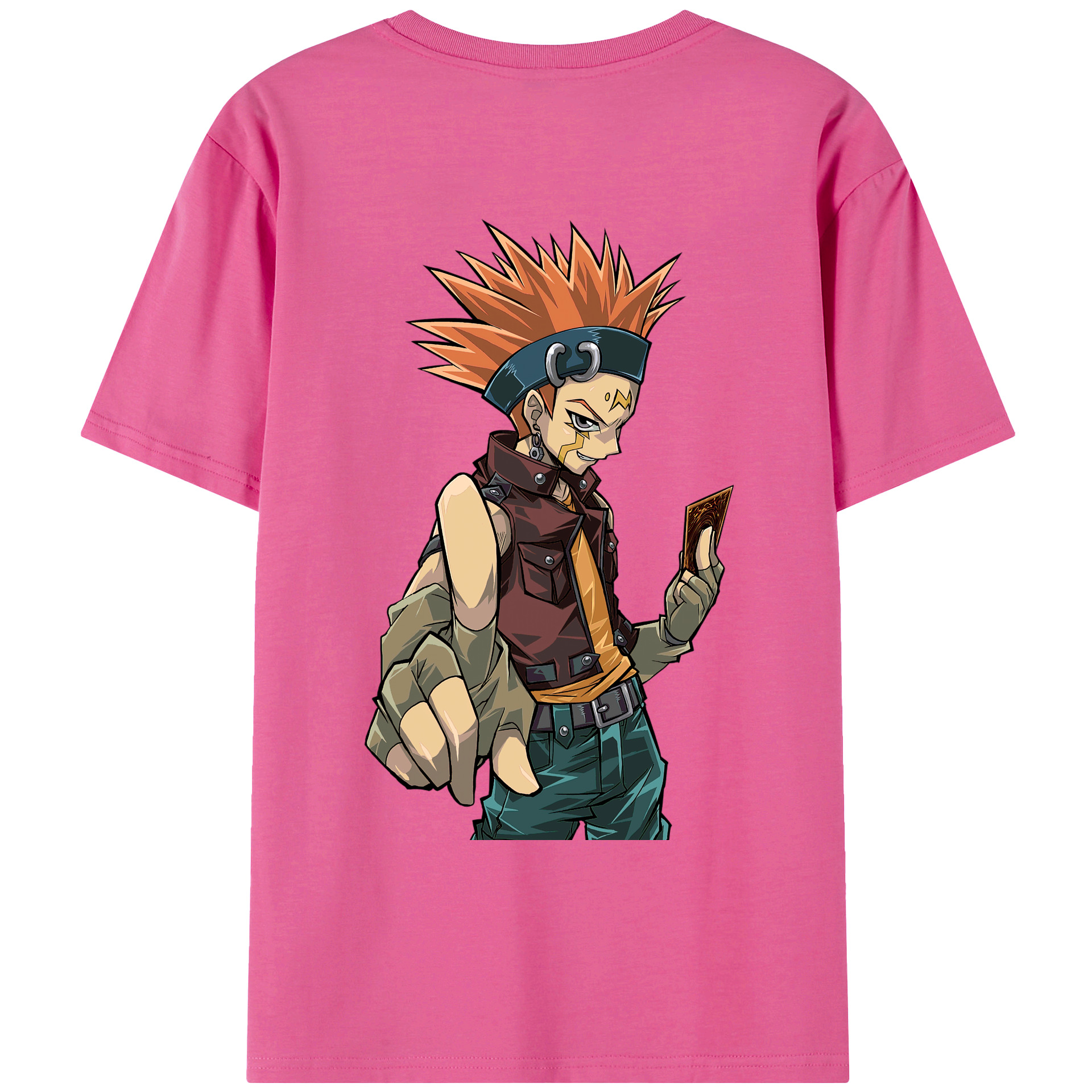 （画像用） 遊☆戯☆王 Yu-Gi-Oh! レディース半袖Tシャツ(バックプリント)