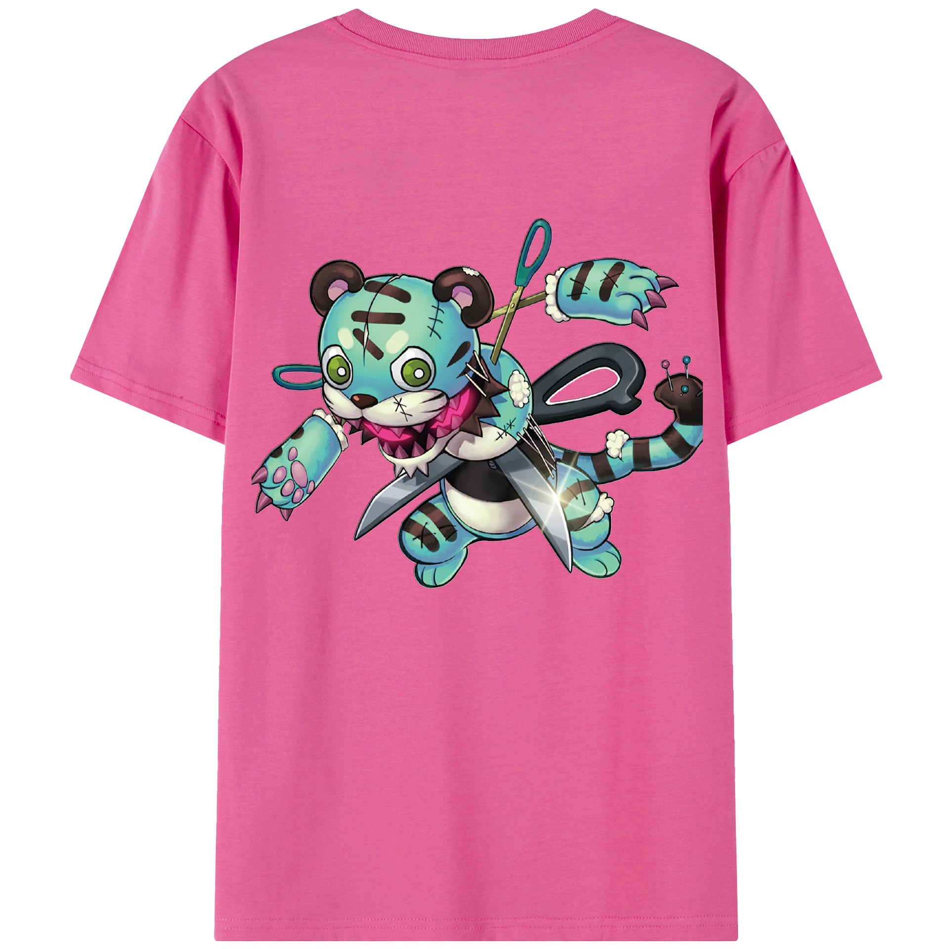遊☆戯☆王 Yu-Gi-Oh! レディース半袖Tシャツ(バックプリント)