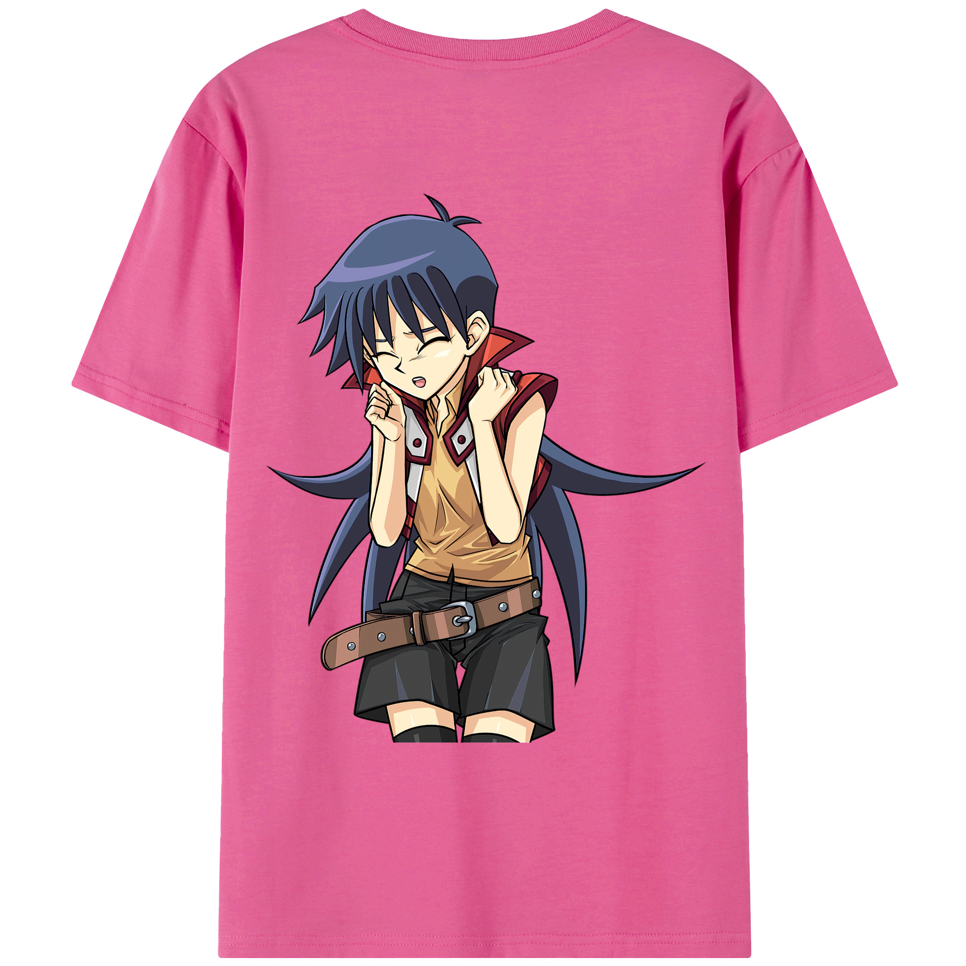 遊☆戯☆王 Yu-Gi-Oh! レディース半袖Tシャツ(バックプリント)