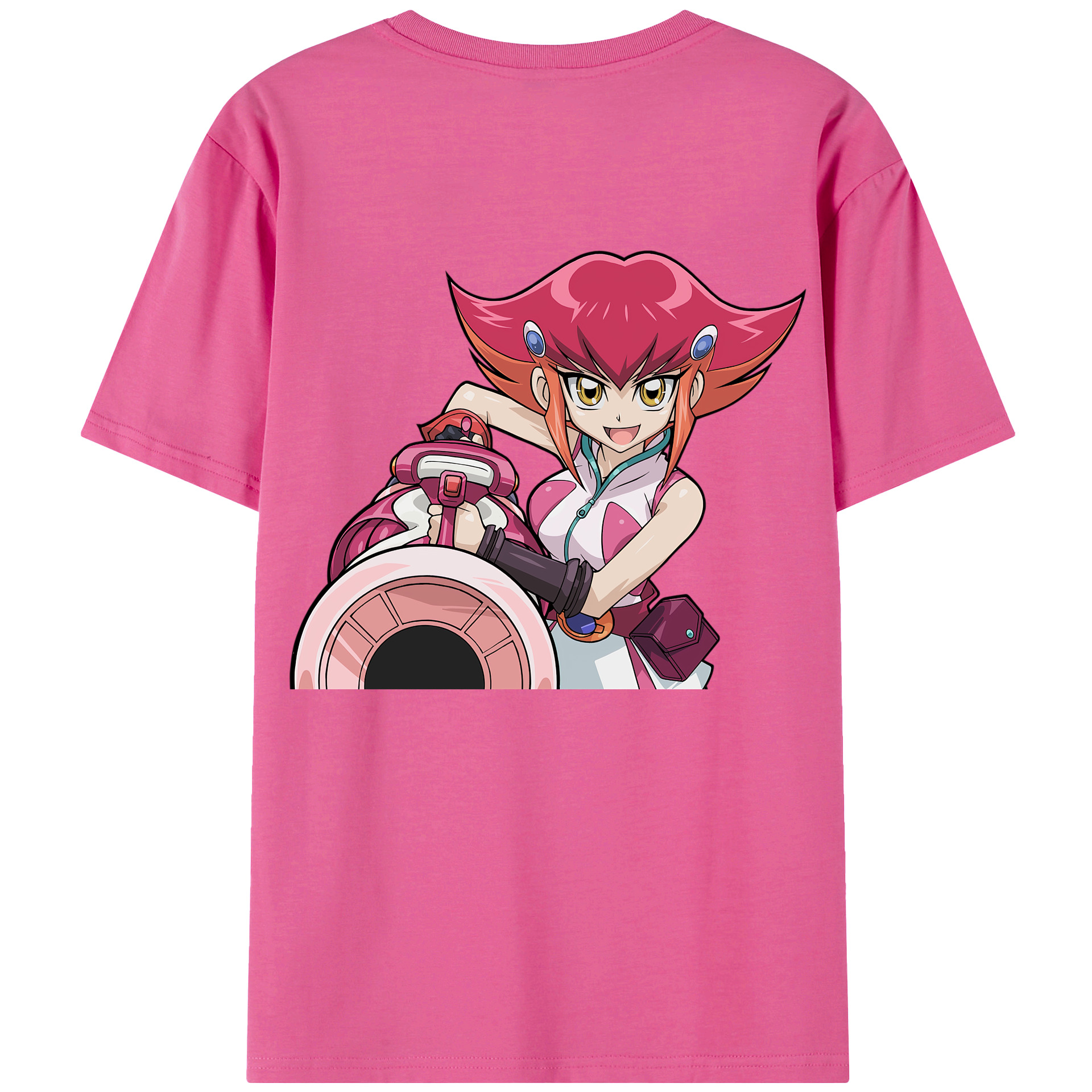 遊☆戯☆王 Yu-Gi-Oh! レディース半袖Tシャツ(バックプリント)