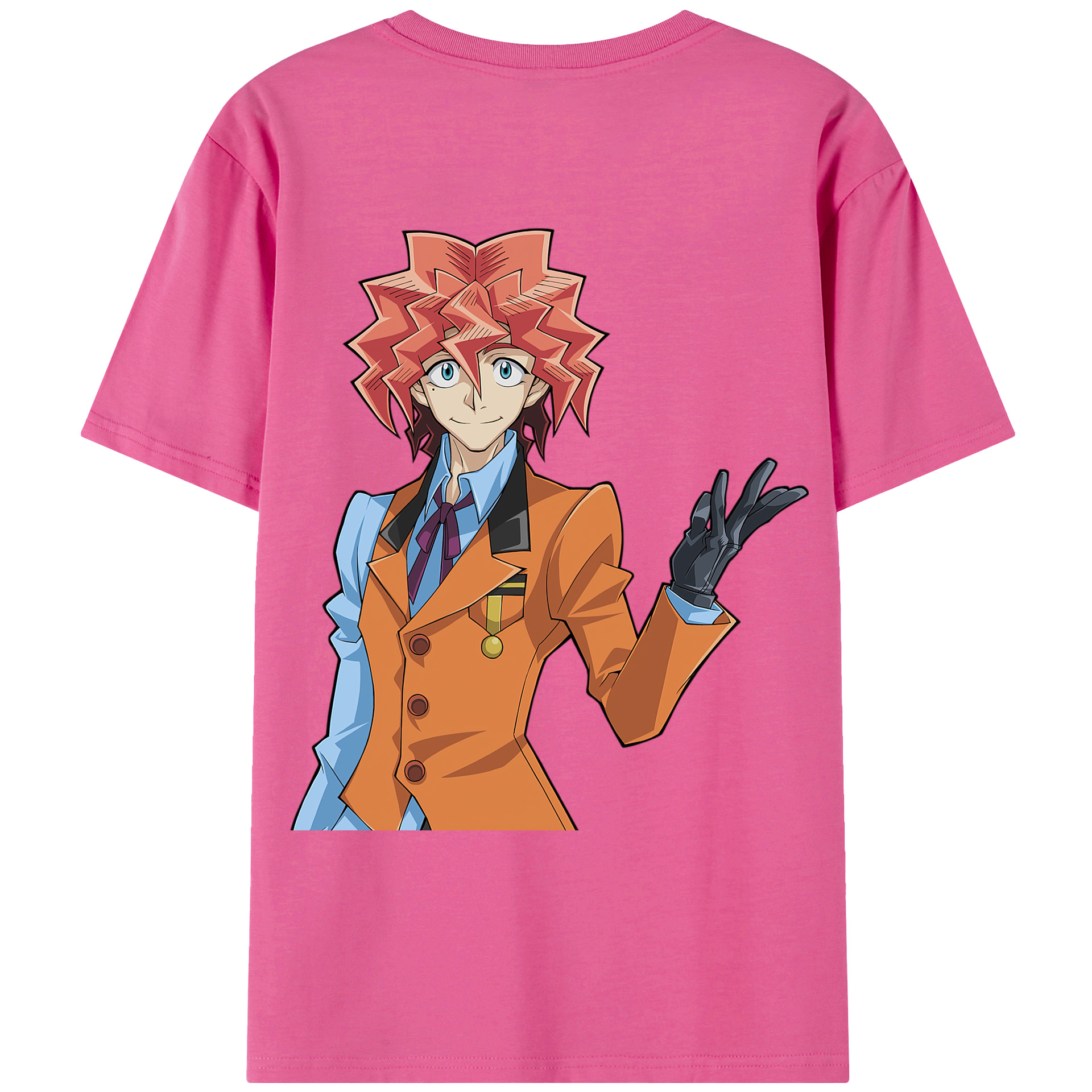 遊☆戯☆王 Yu-Gi-Oh! レディース半袖Tシャツ(バックプリント)