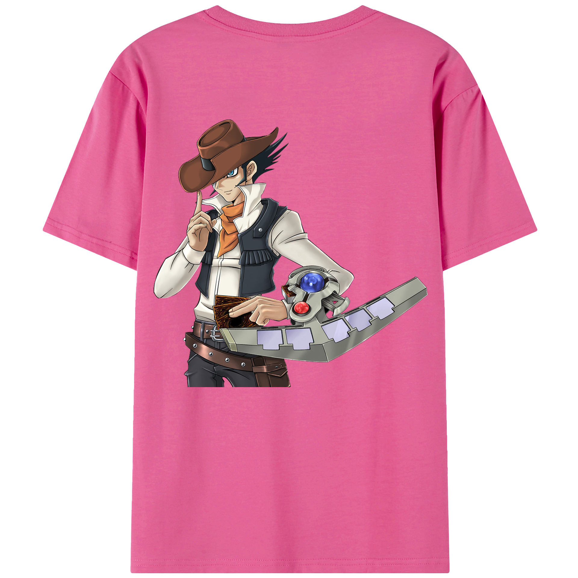 遊☆戯☆王 Yu-Gi-Oh! レディース半袖Tシャツ(バックプリント)