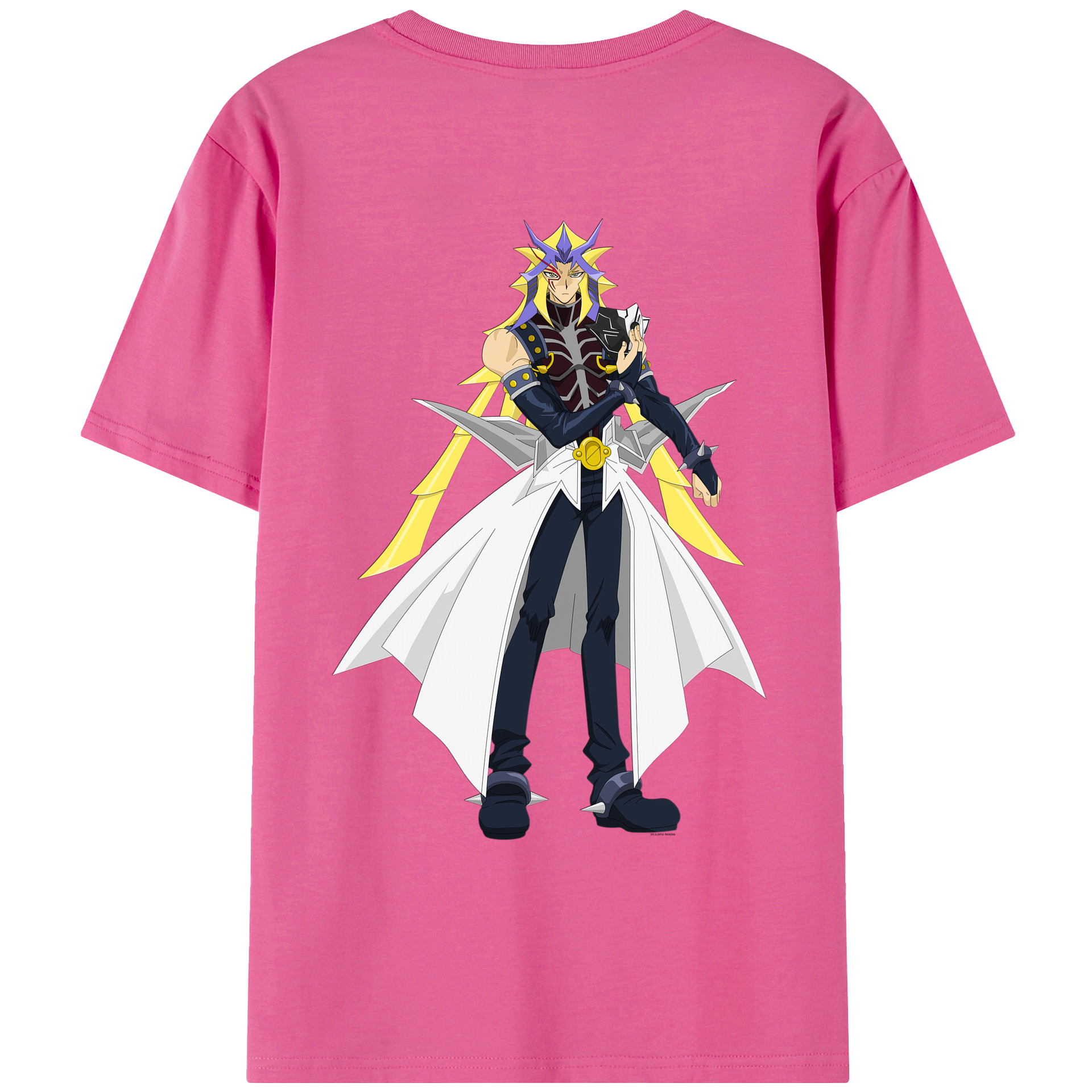 遊☆戯☆王 Yu-Gi-Oh! レディース半袖Tシャツ(バックプリント)