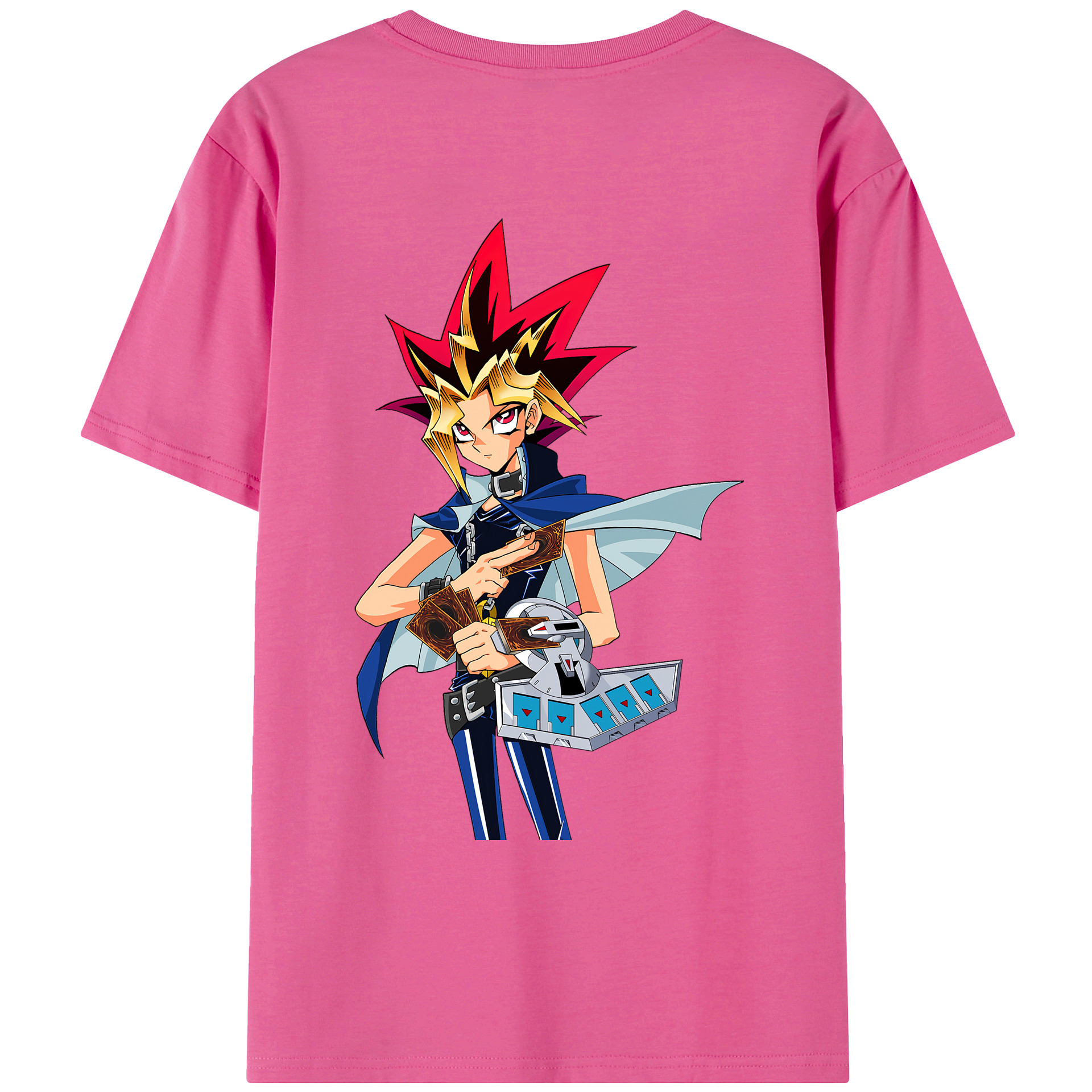 遊☆戯☆王 Yu-Gi-Oh! レディース半袖Tシャツ(バックプリント)