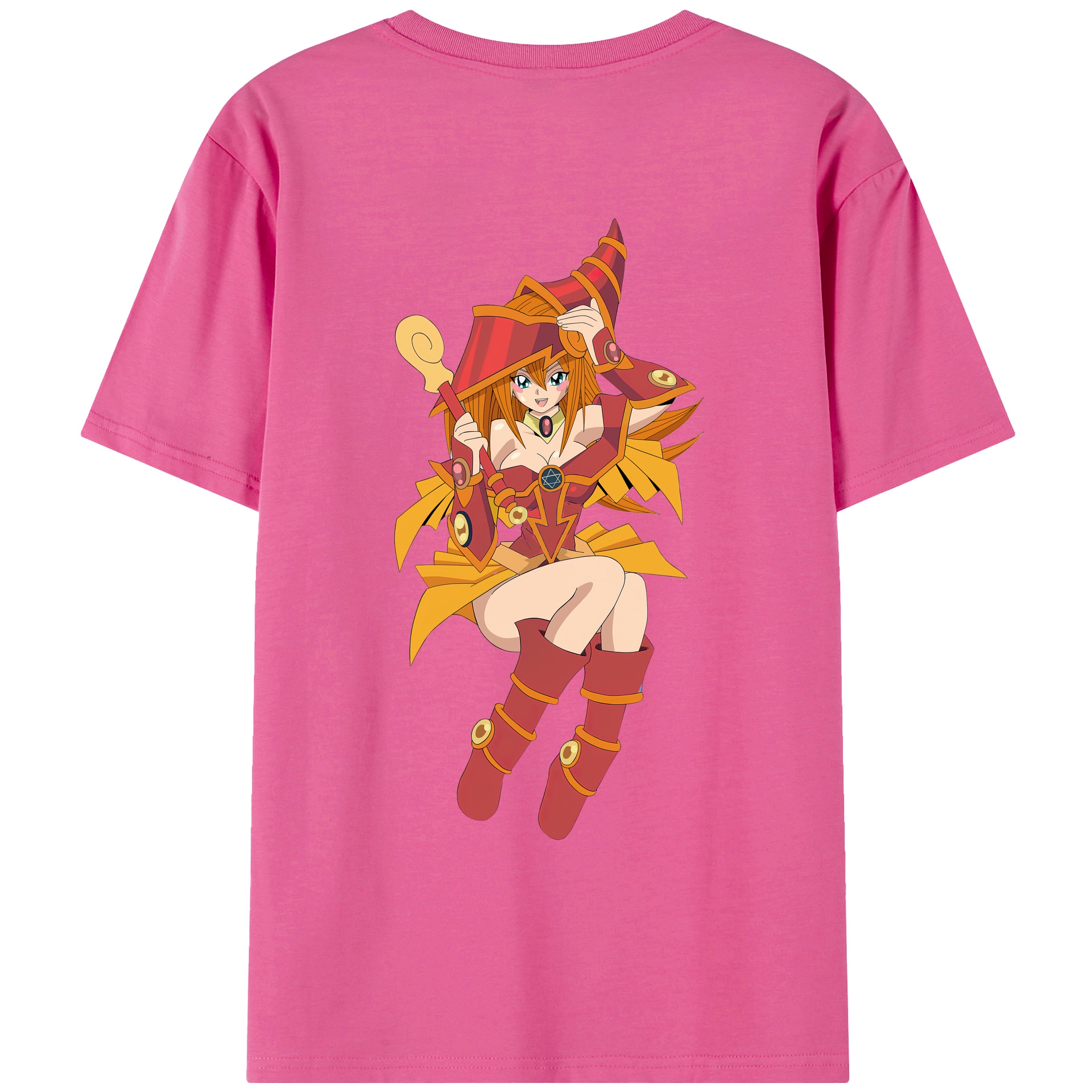 （画像用） 遊☆戯☆王 Yu-Gi-Oh! レディース半袖Tシャツ(バックプリント)