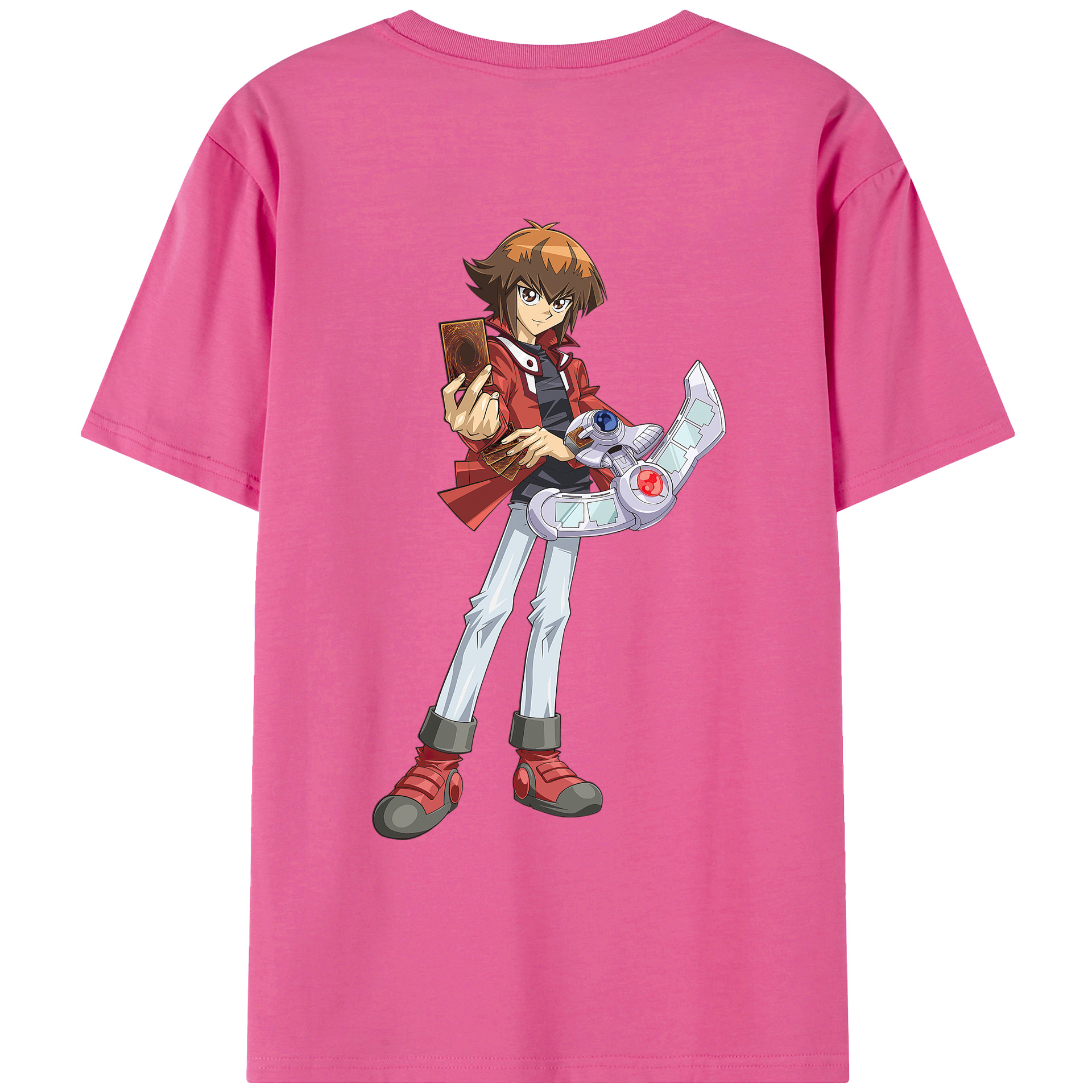 （画像用） 遊☆戯☆王 Yu-Gi-Oh! レディース半袖Tシャツ(バックプリント)