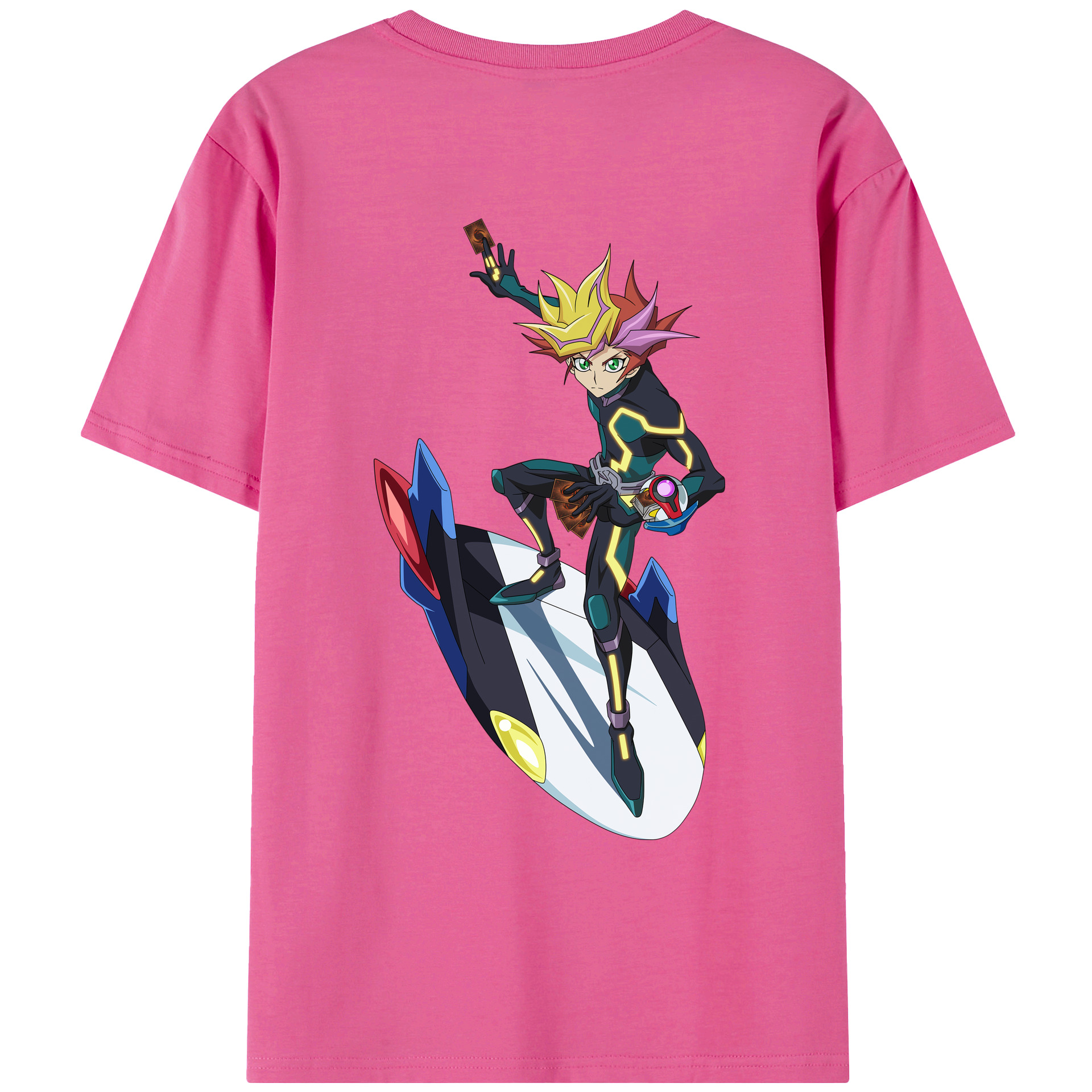 （画像用） 遊☆戯☆王 Yu-Gi-Oh! レディース半袖Tシャツ(バックプリント)