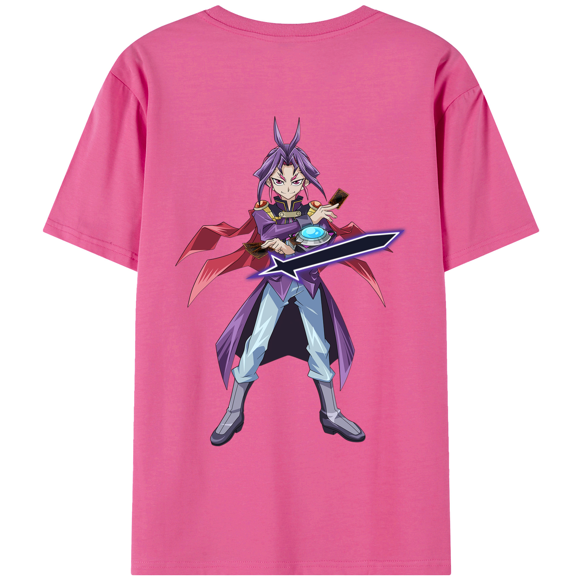 （画像用） 遊☆戯☆王 Yu-Gi-Oh! レディース半袖Tシャツ(バックプリント)