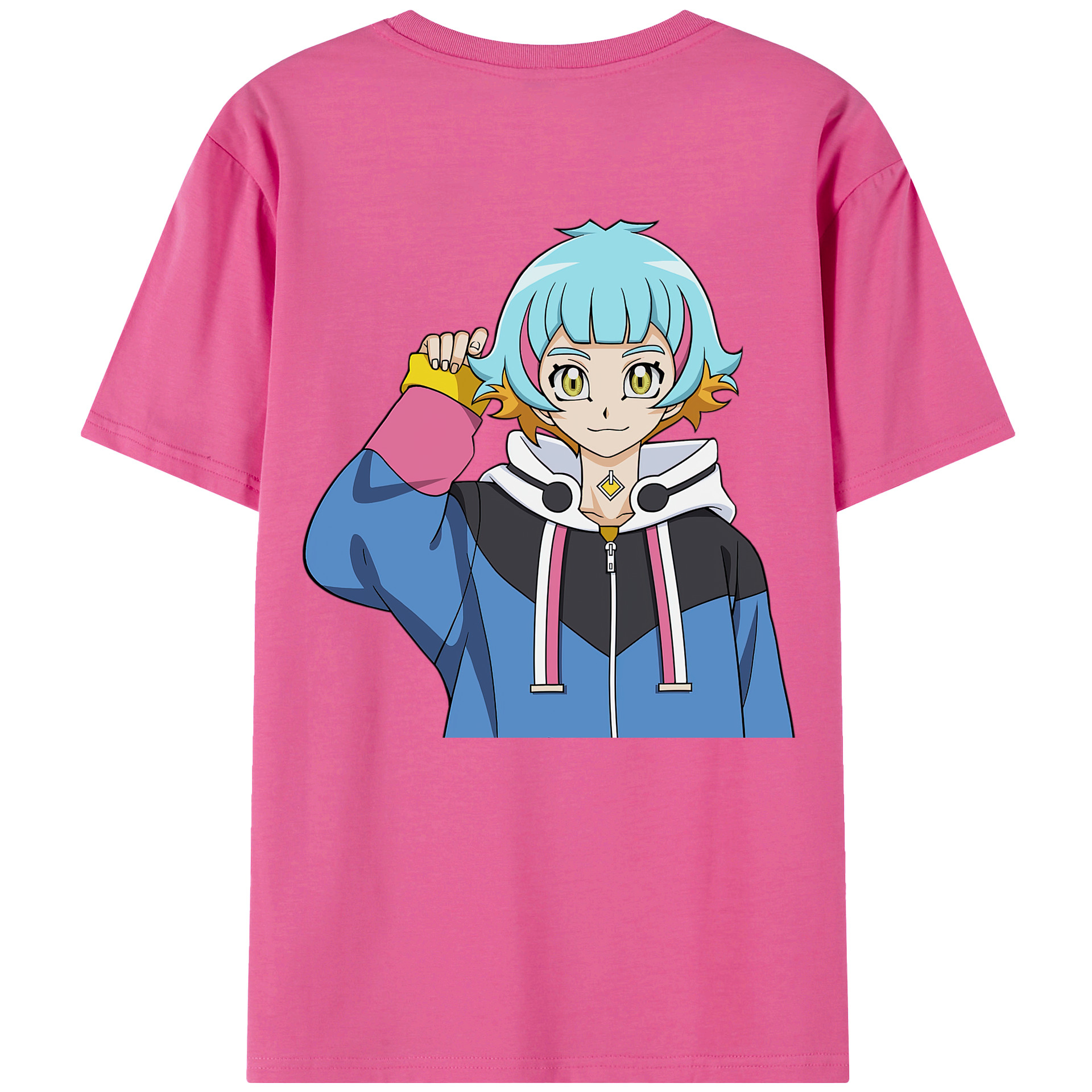 （画像用） 遊☆戯☆王 Yu-Gi-Oh! レディース半袖Tシャツ(バックプリント)