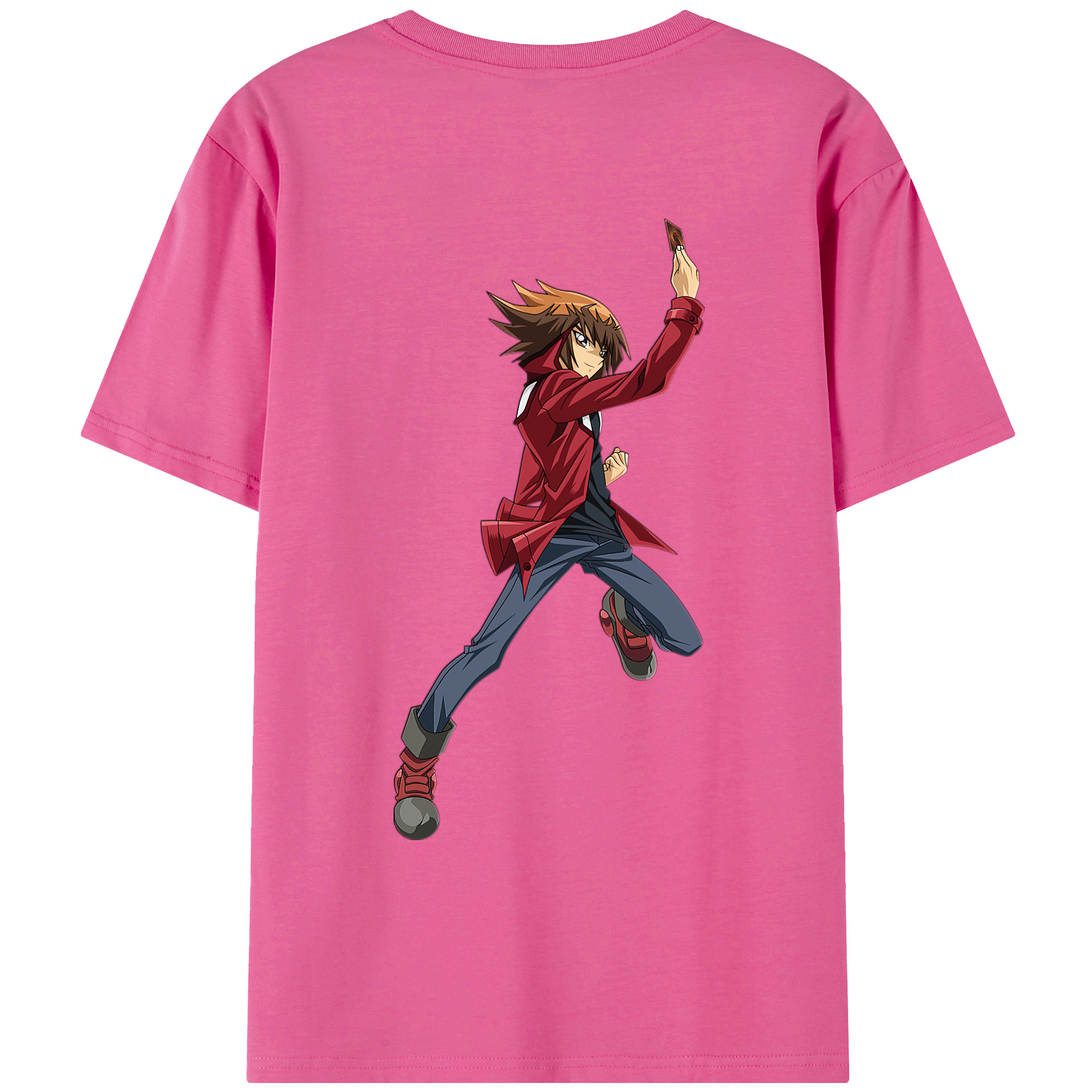 （画像用） 遊☆戯☆王 Yu-Gi-Oh! レディース半袖Tシャツ(バックプリント)