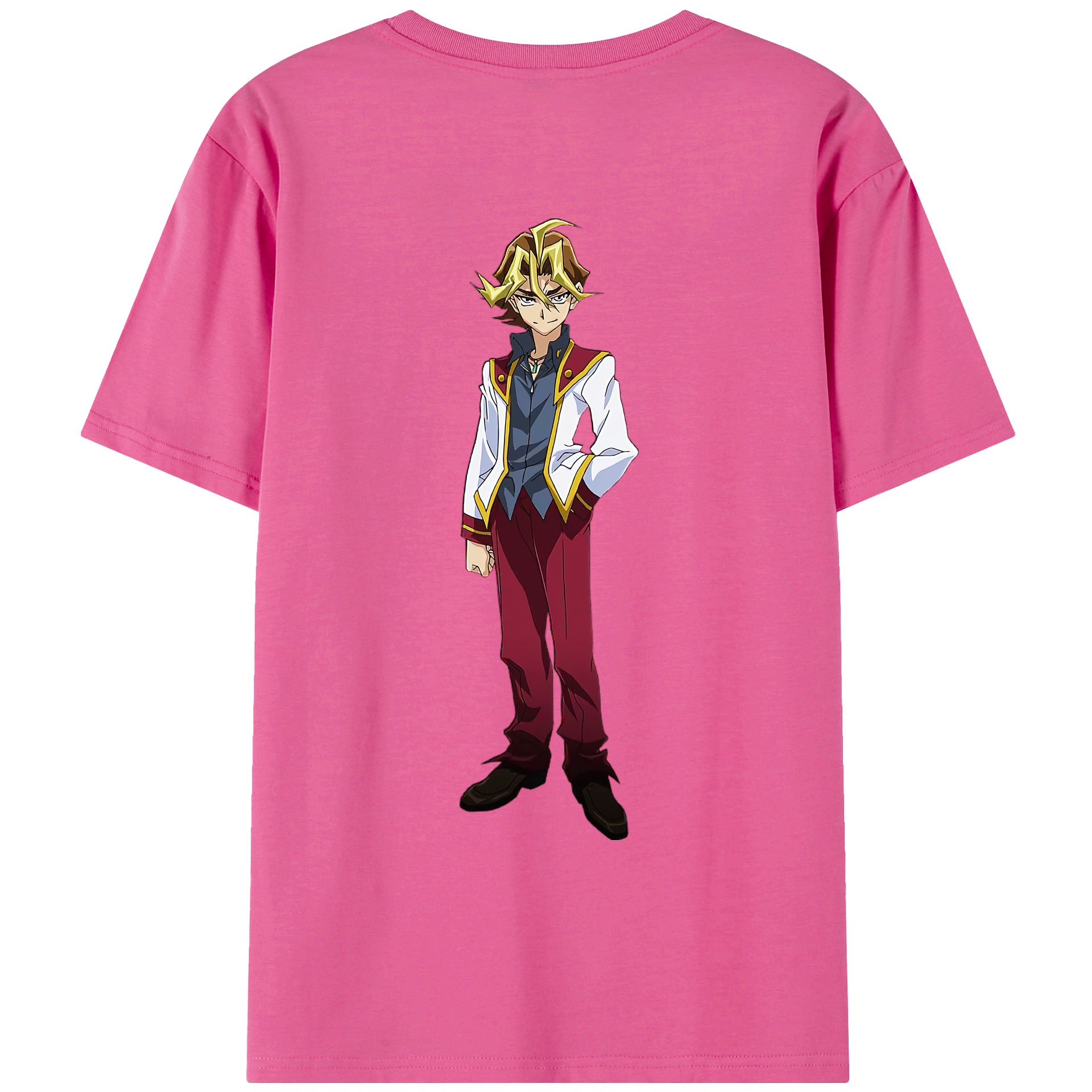 （画像用） 遊☆戯☆王 Yu-Gi-Oh! レディース半袖Tシャツ(バックプリント)
