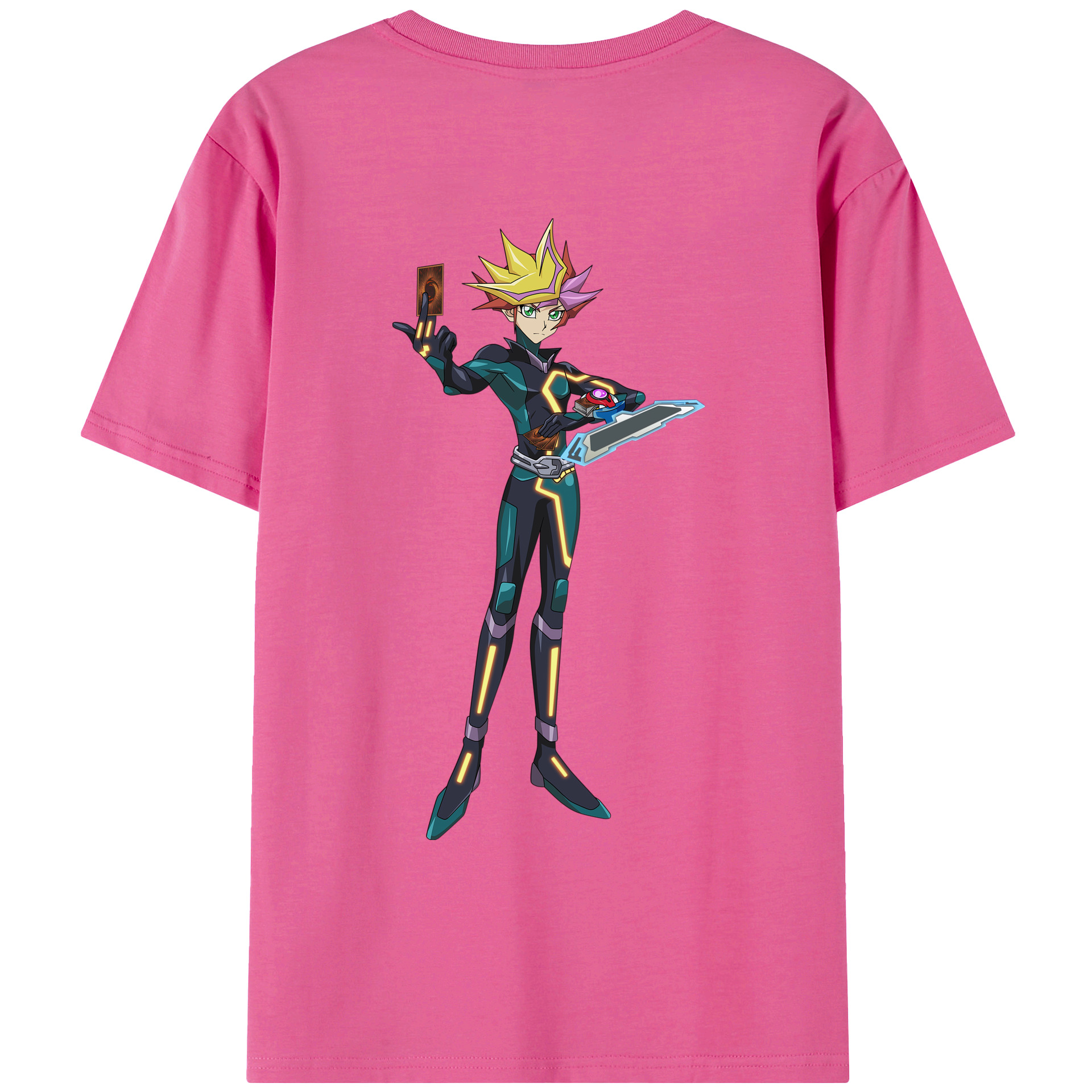 （画像用） 遊☆戯☆王 Yu-Gi-Oh! レディース半袖Tシャツ(バックプリント)